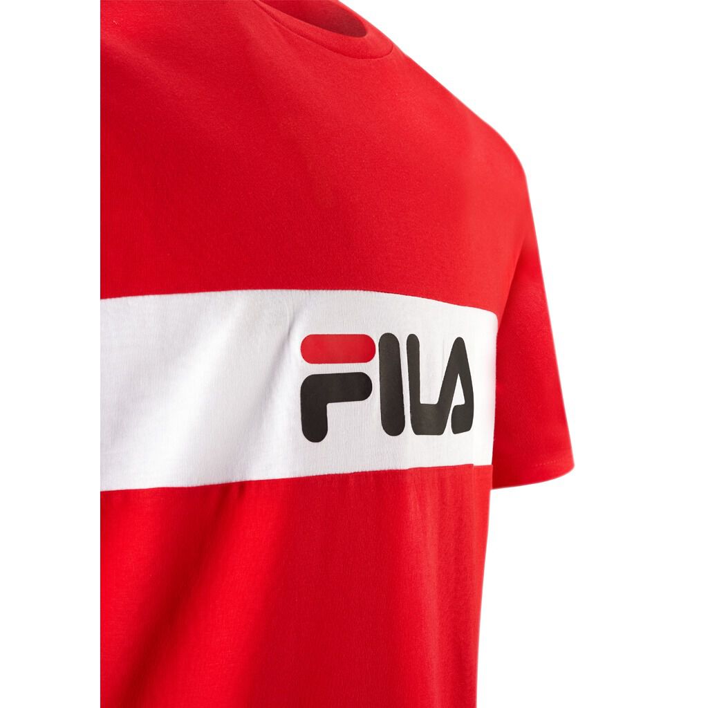 T shirt Fila nolan Rosso AW LAB
