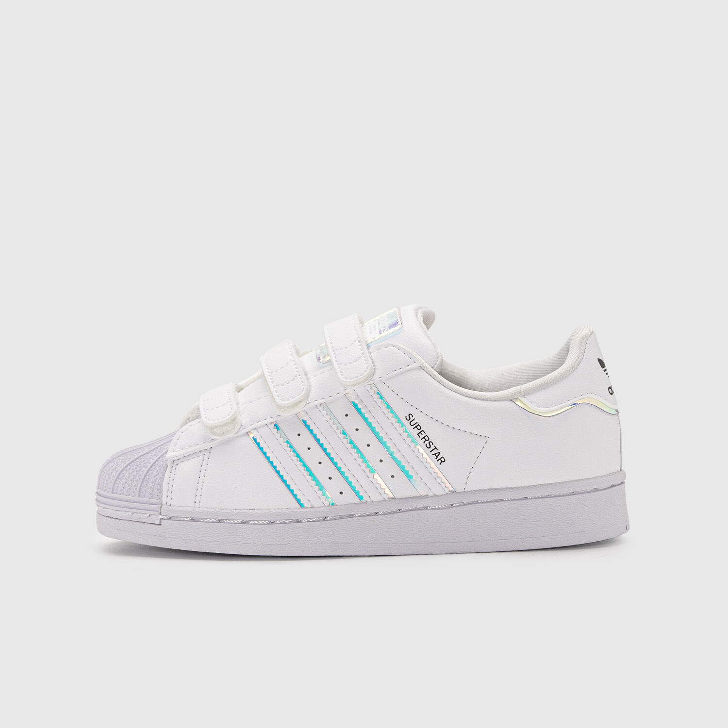 Adidas superstar bianche argento sale