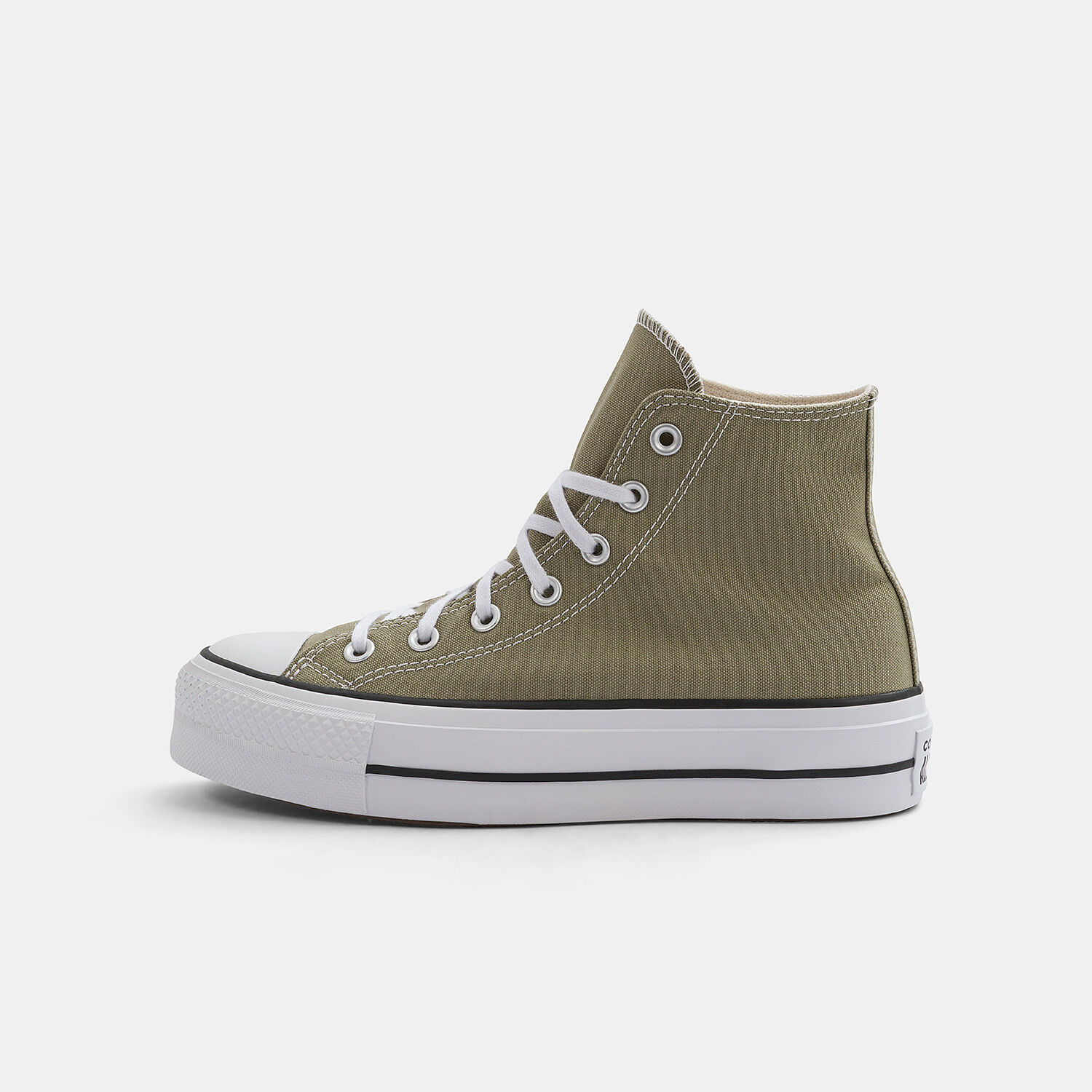 Converse Chuck Taylor All Star Lift verdi bianche e nere AW LAB