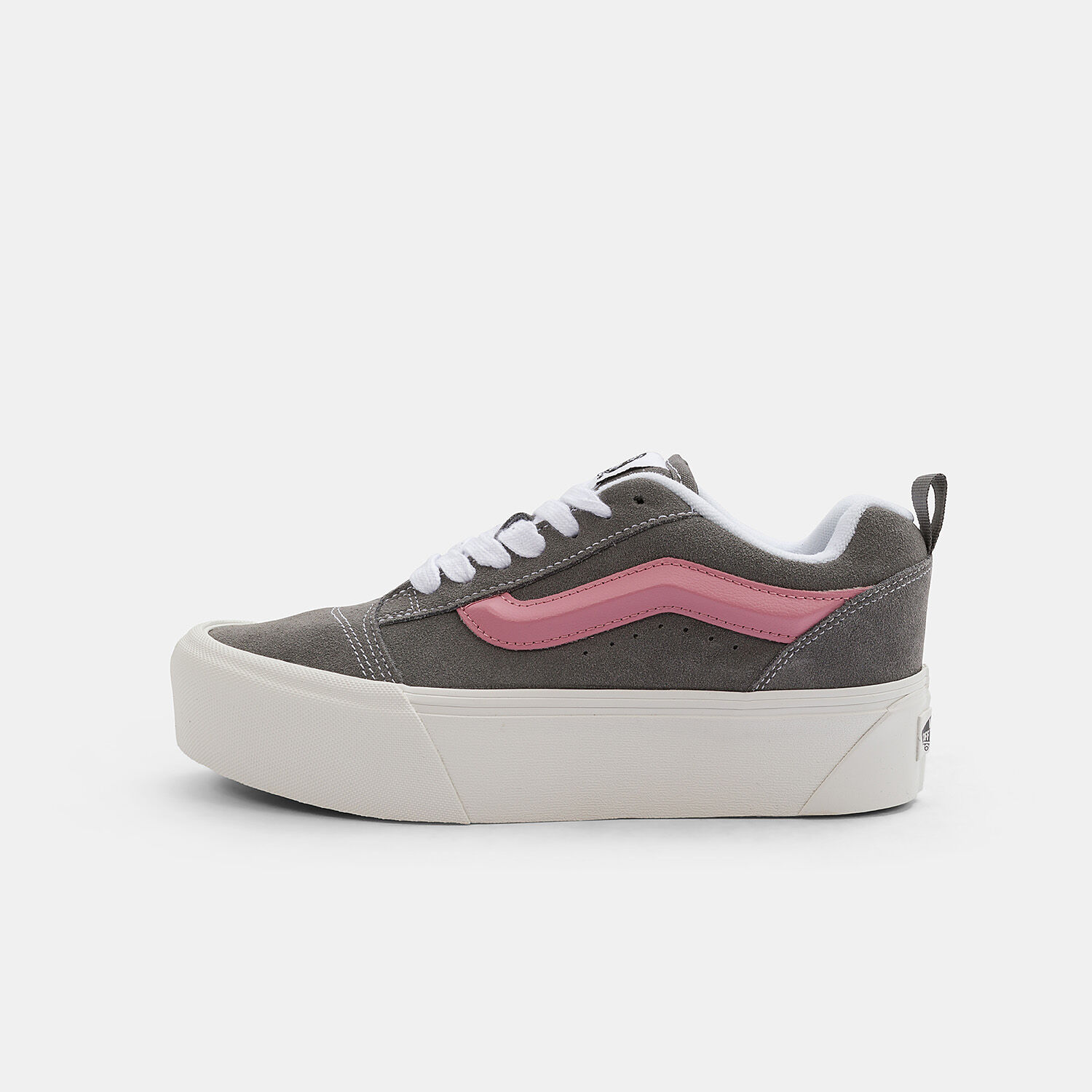 Vans Knu Skool Stack grigia rosa e bianca AW LAB