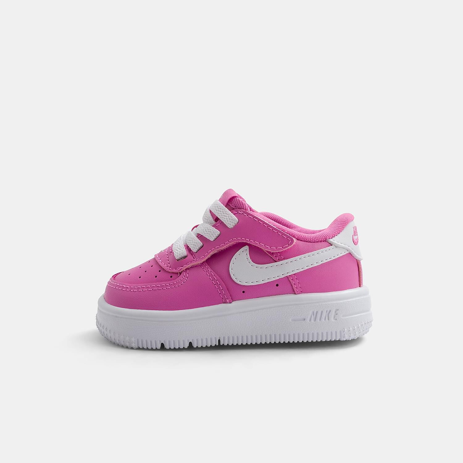 Nike Force 1 Low EasyOn rosa e bianche AW LAB