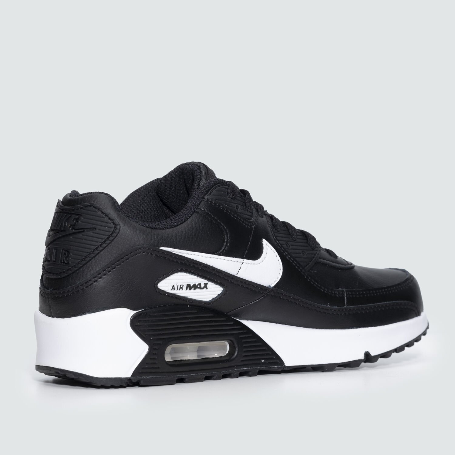 NIKE AIR MAX 90 LEATHER nere e bianche AW LAB