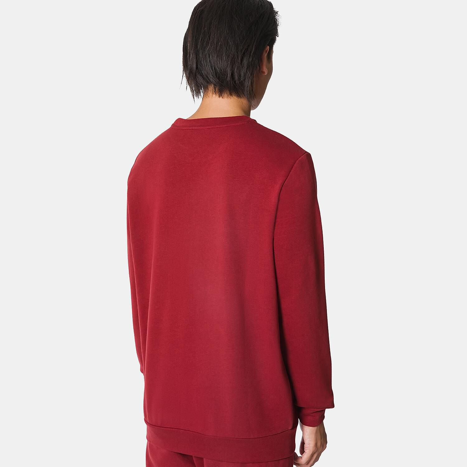 Felpa Puma Graphic SMU rossa e bianca AW LAB