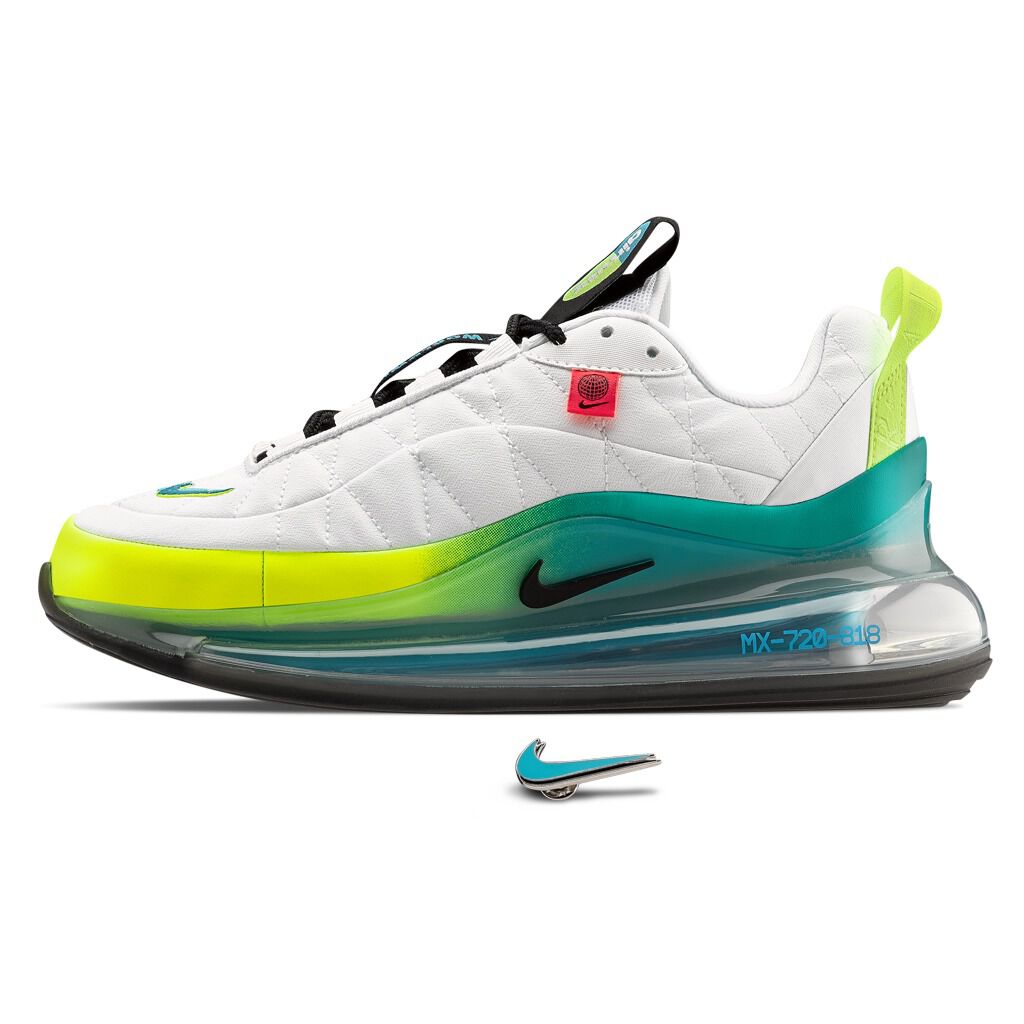 Nike Air Max 720 818 Worldwide Pack bianche e azzurre AW LAB
