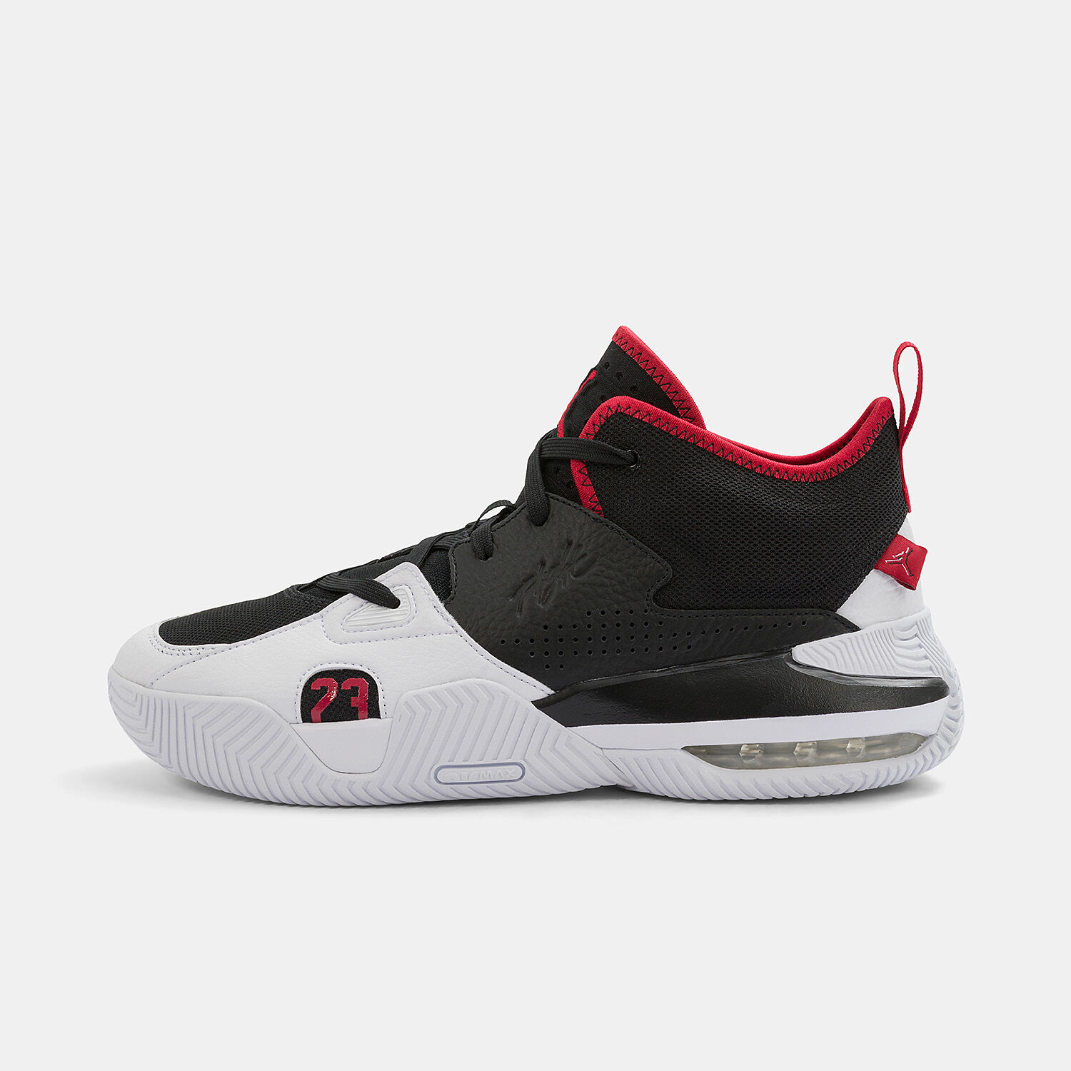 Jordan 1 rosse bianche nere hot sale