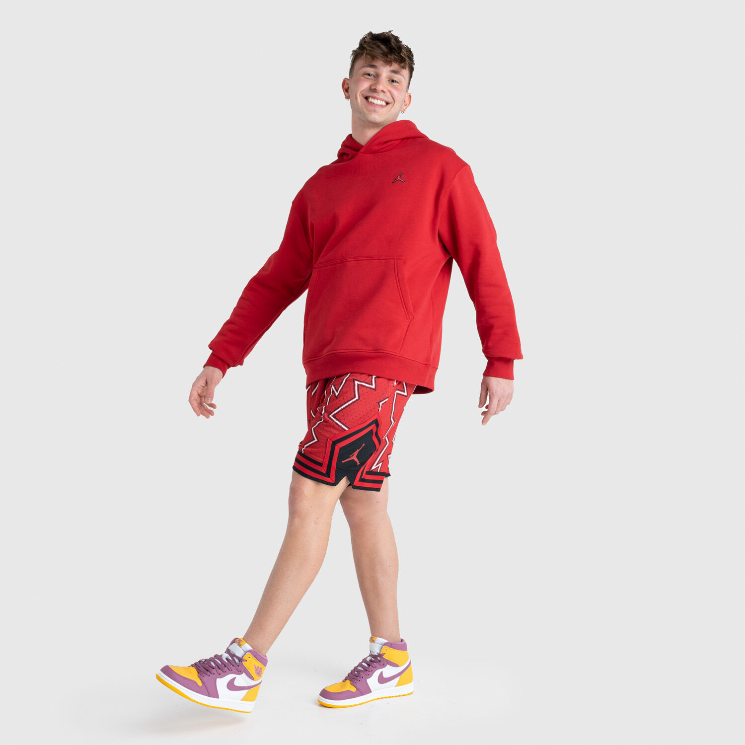 Pantaloncini jordan bianchi e rossi hotsell