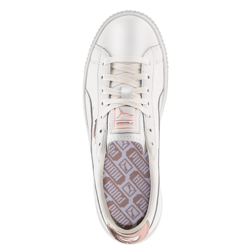 Puma suede platform donna online bianche