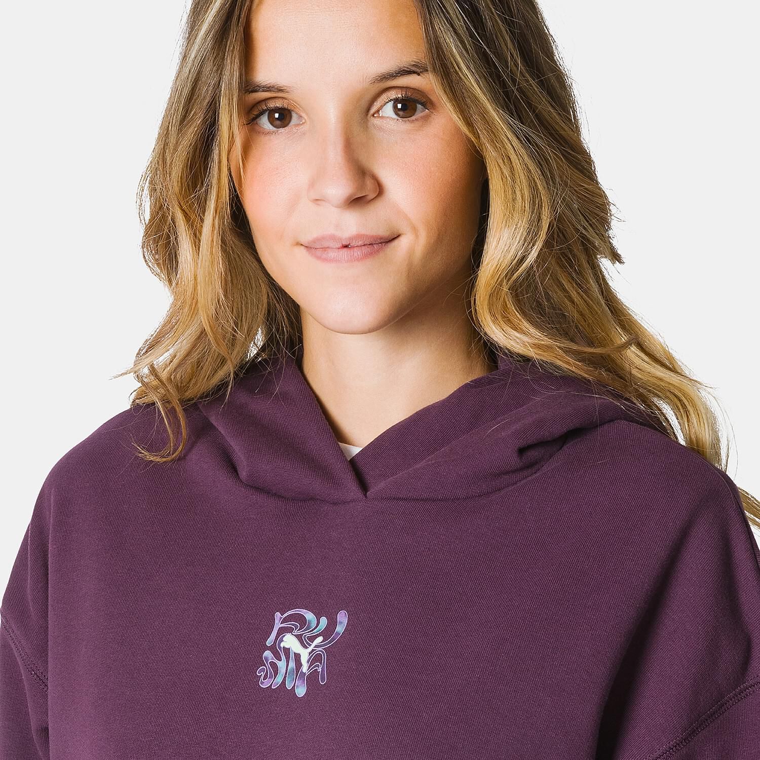 Felpa puma viola store