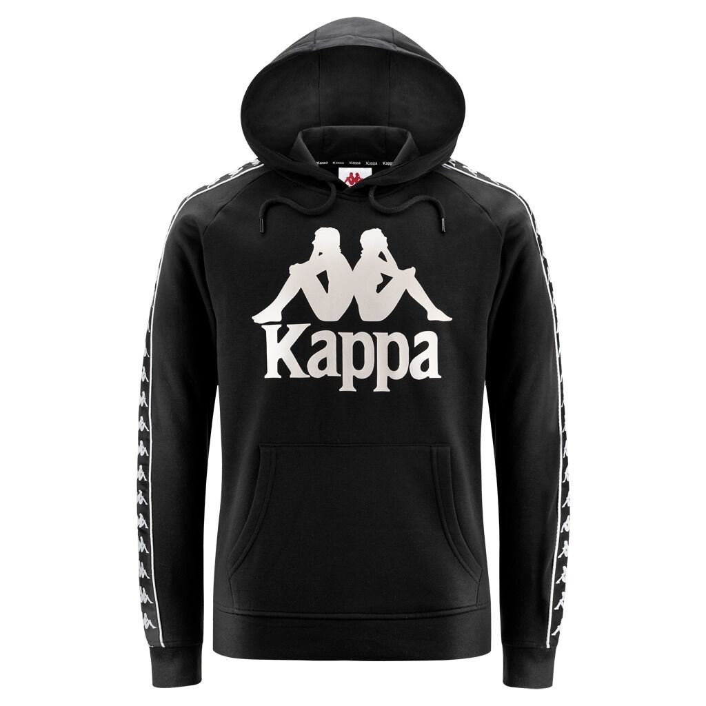 Felpa kappa 222 2024 nera