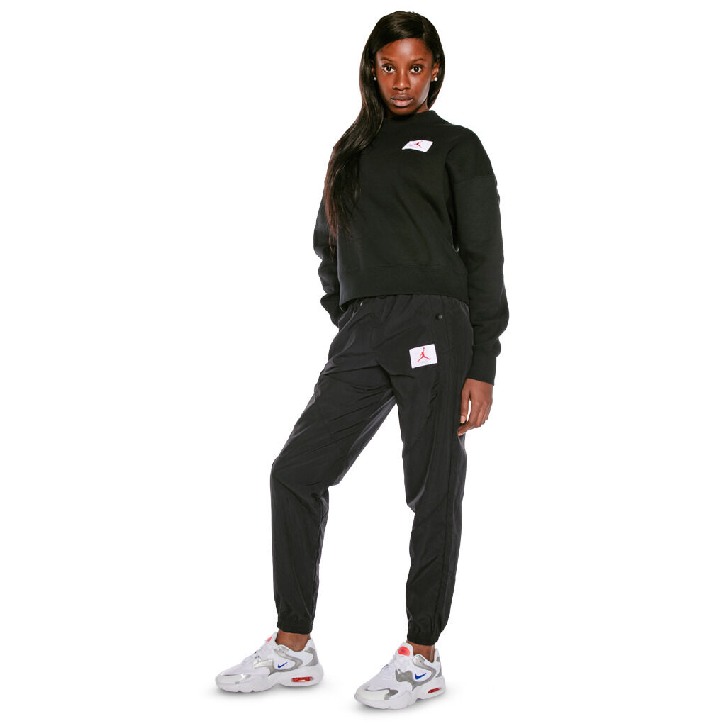 Felpa Jordan Flight Fleece Crew nera