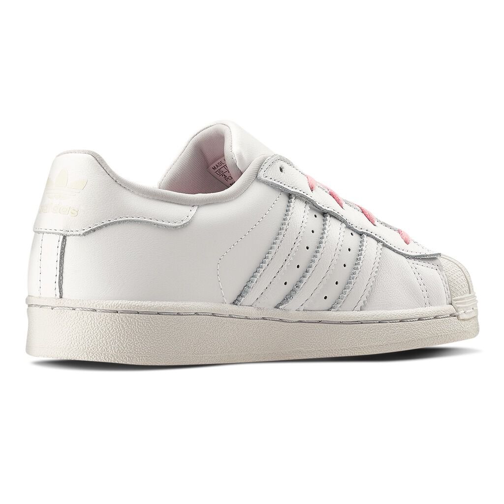 Adidas superstar strisce rosa top chiaro