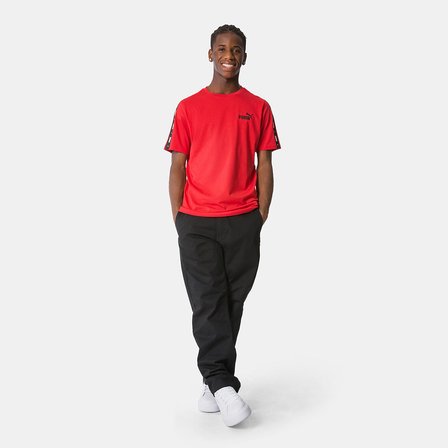 T shirt puma rosso new arrivals