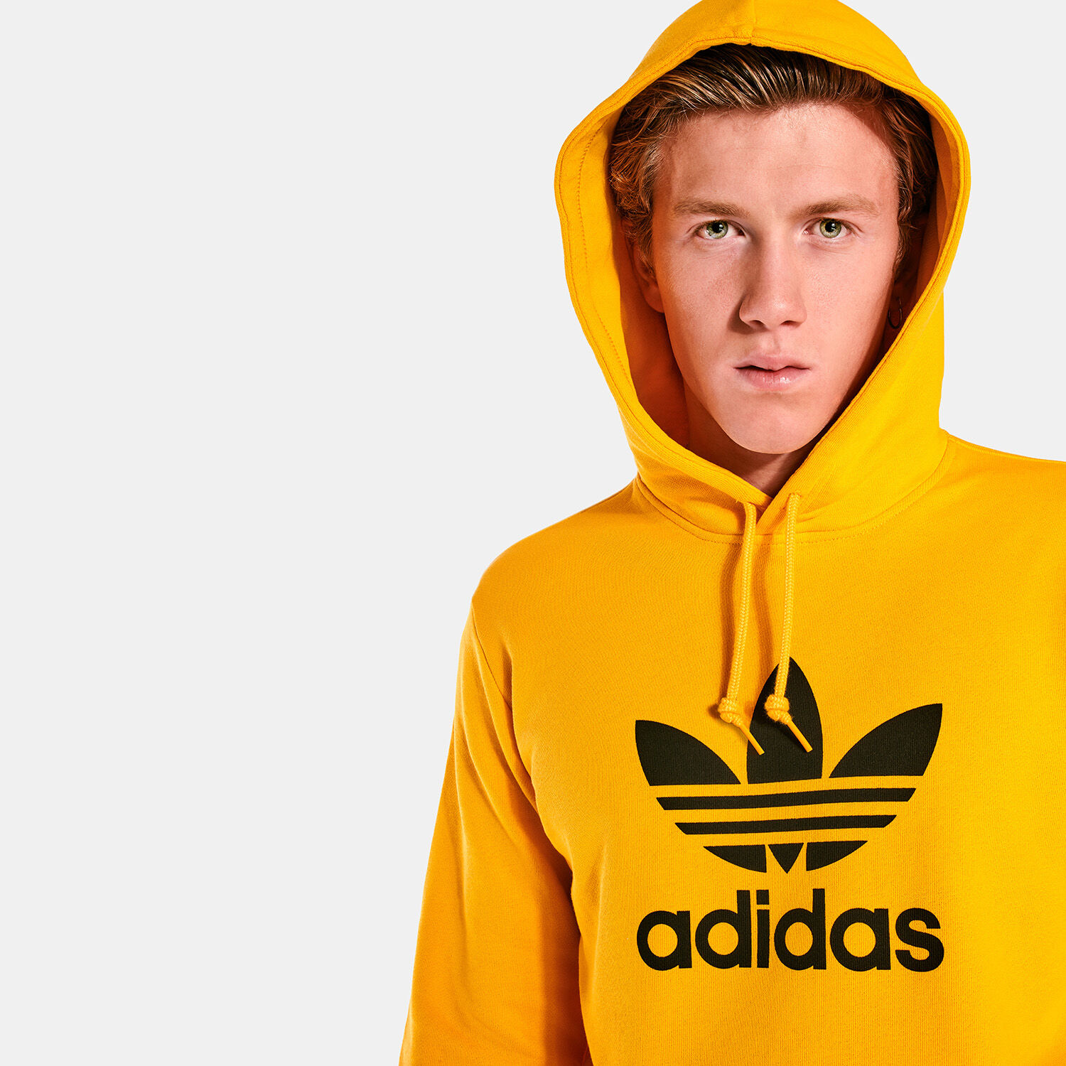 Felpa adidas uomo giallo cheap