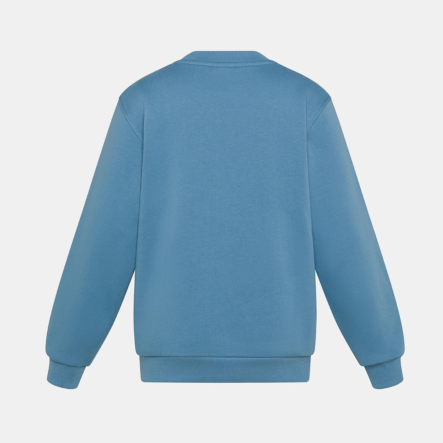 Felpa Nike Sportswear Club ragazzi celeste AW LAB