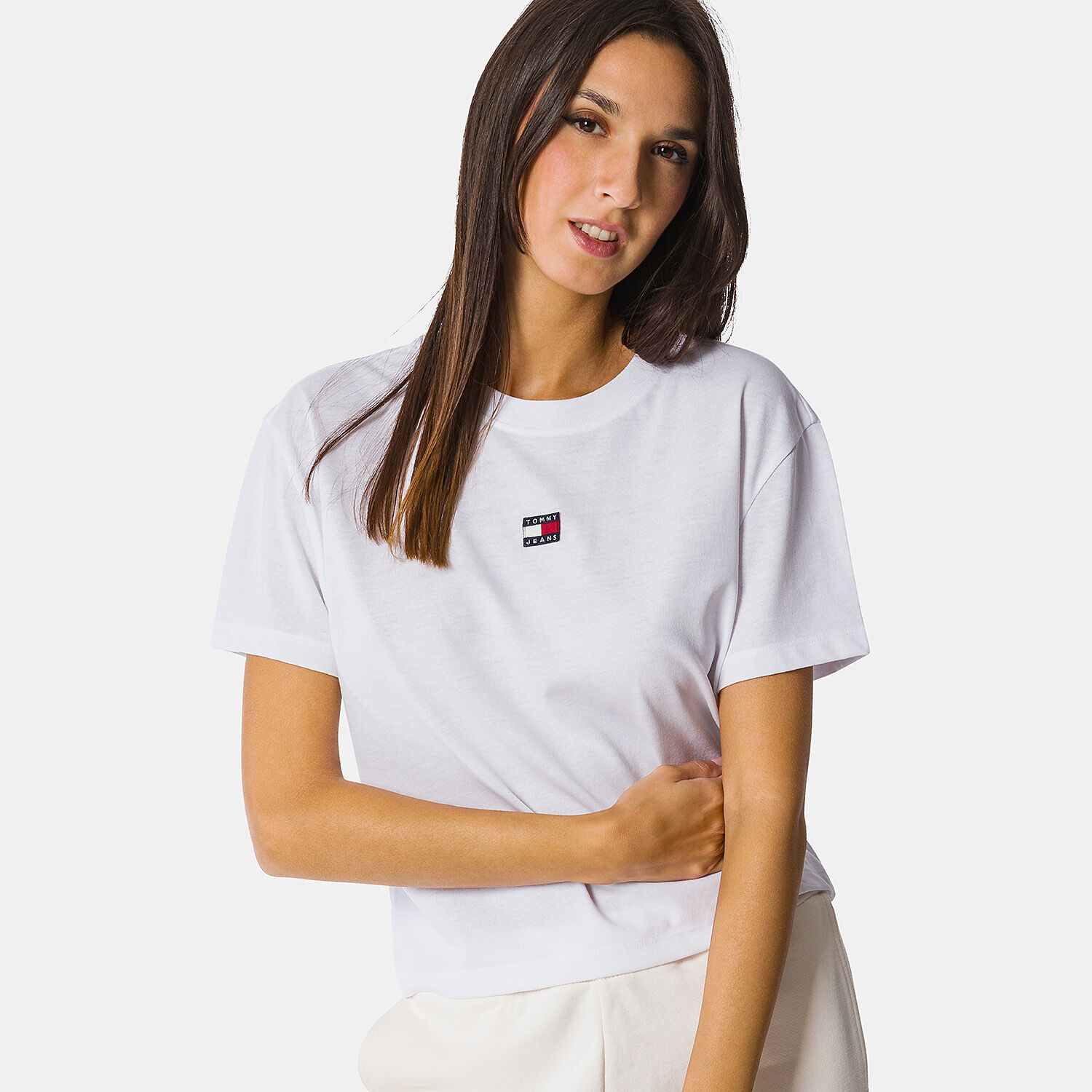 Tommy hilfiger t shirt bianca shop