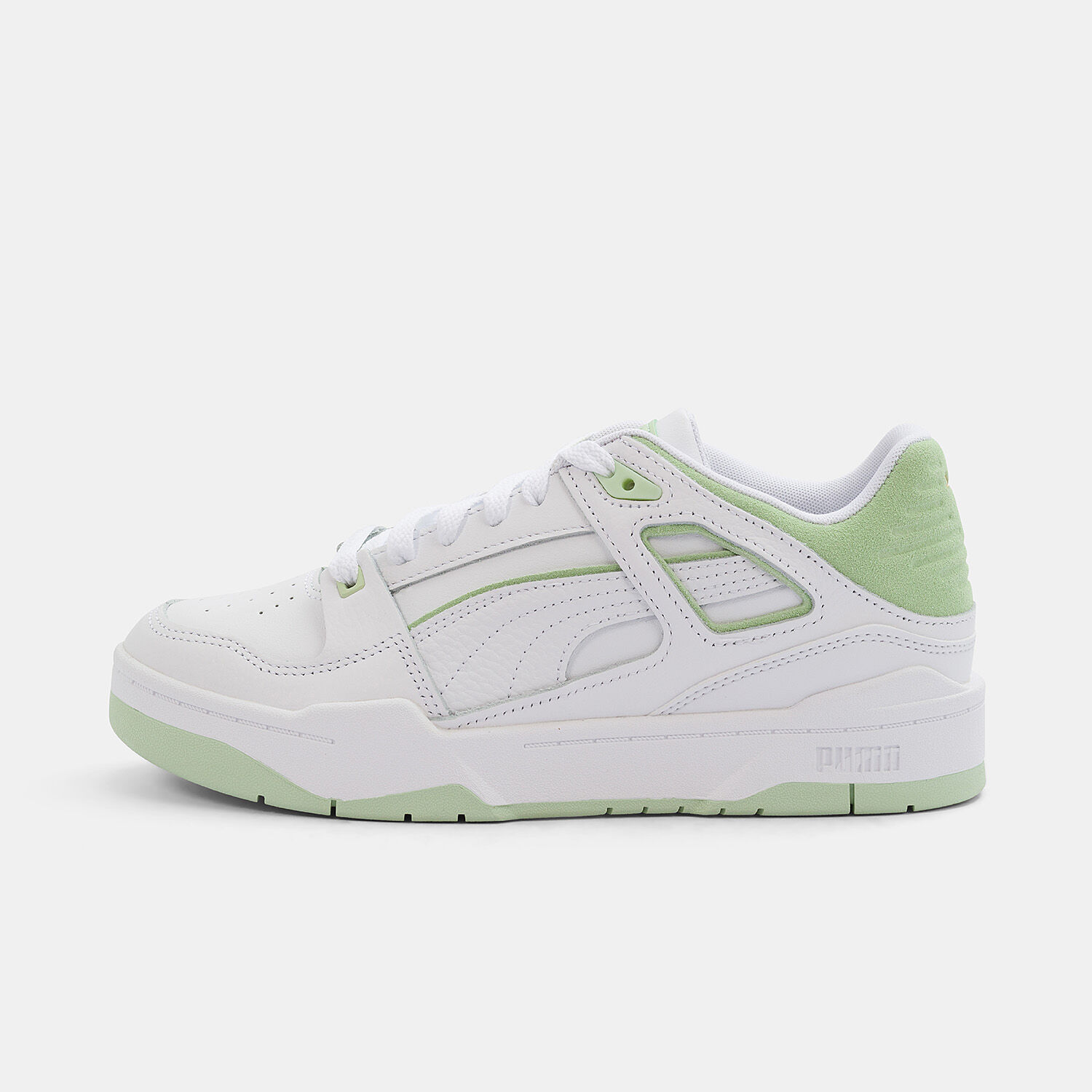 Puma Slipstream bianche e verdi AW LAB
