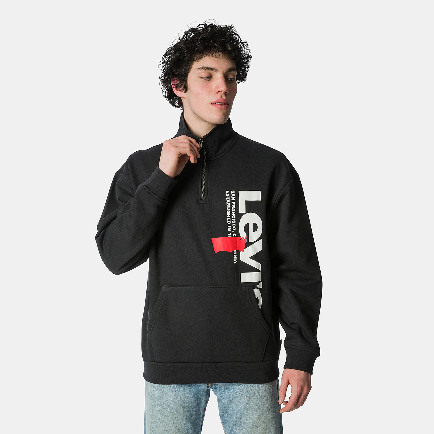 Felpa sales levis bianca