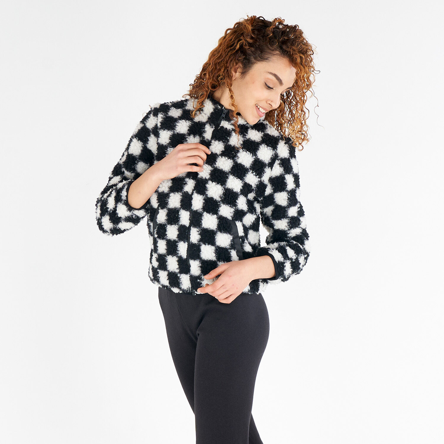Giacca vans top nera donna