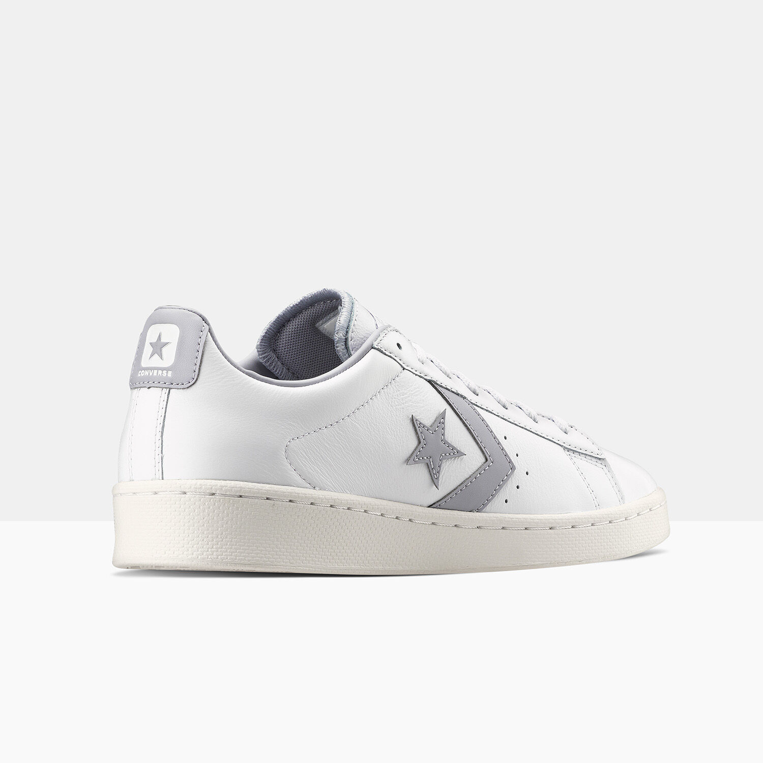 CONVERSE PRO LEATHER bianche e grigie AW LAB