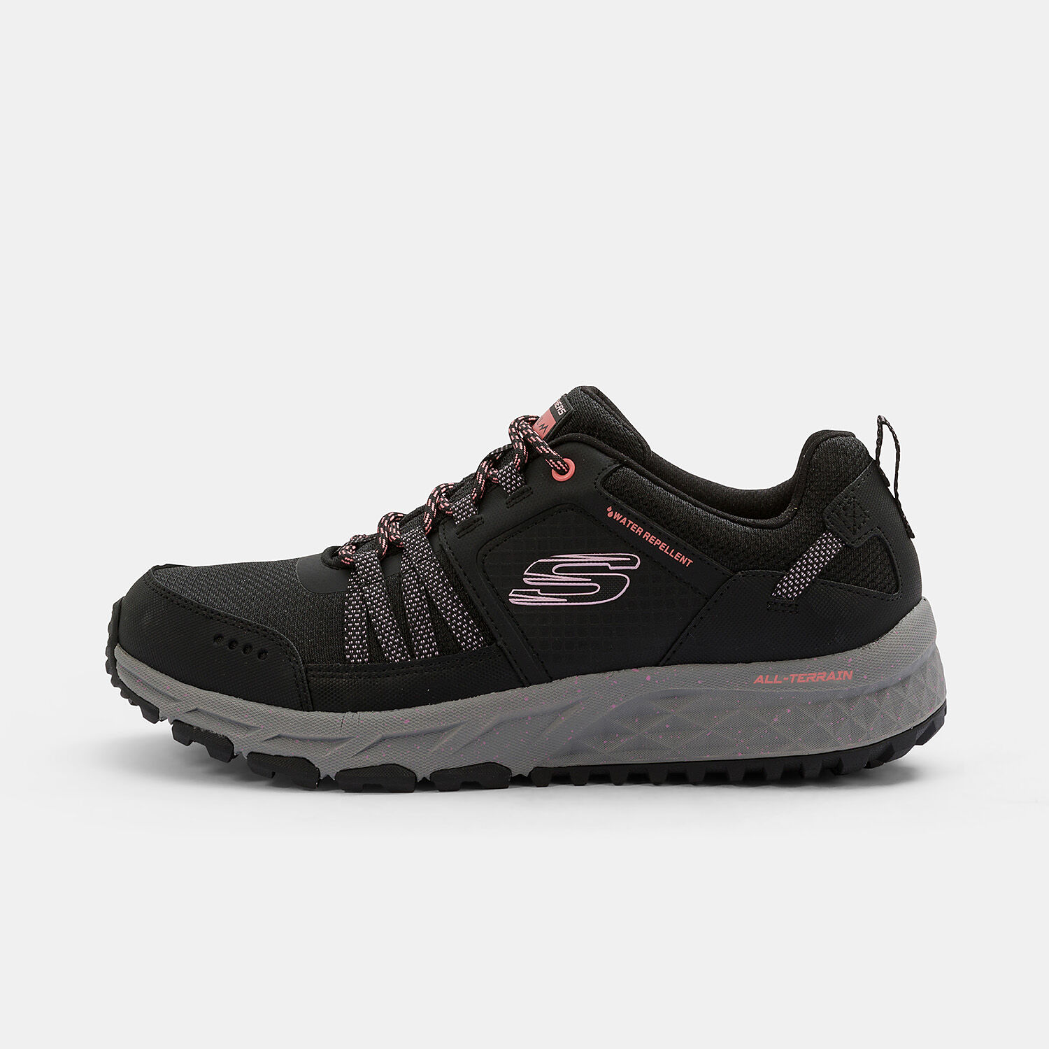 Skechers Escape Plan nere grigie e arancioni AW LAB