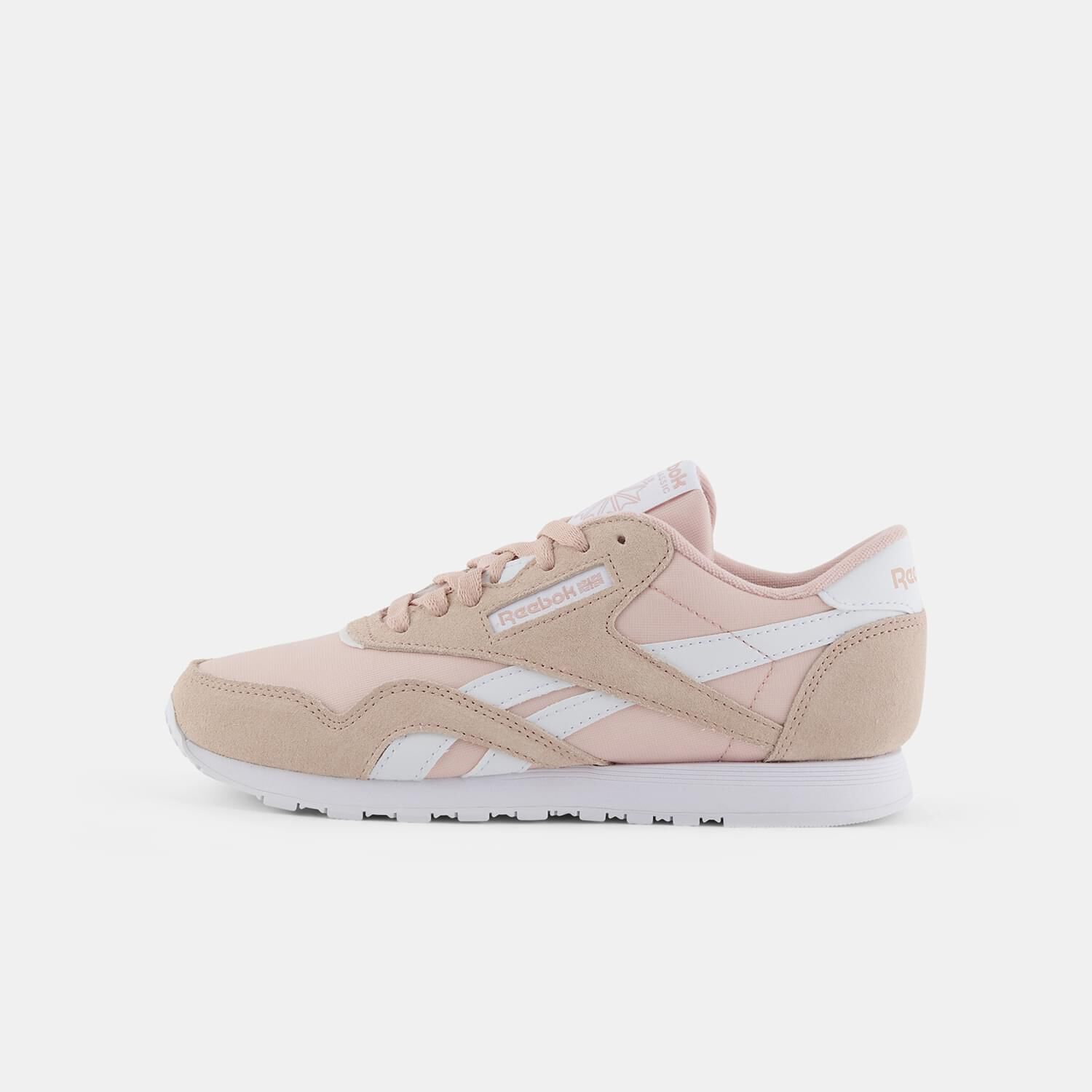 Reebok Classic Nylon rosa e bianche AW LAB
