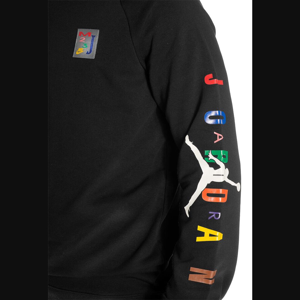 Felpa jordan dna nera top