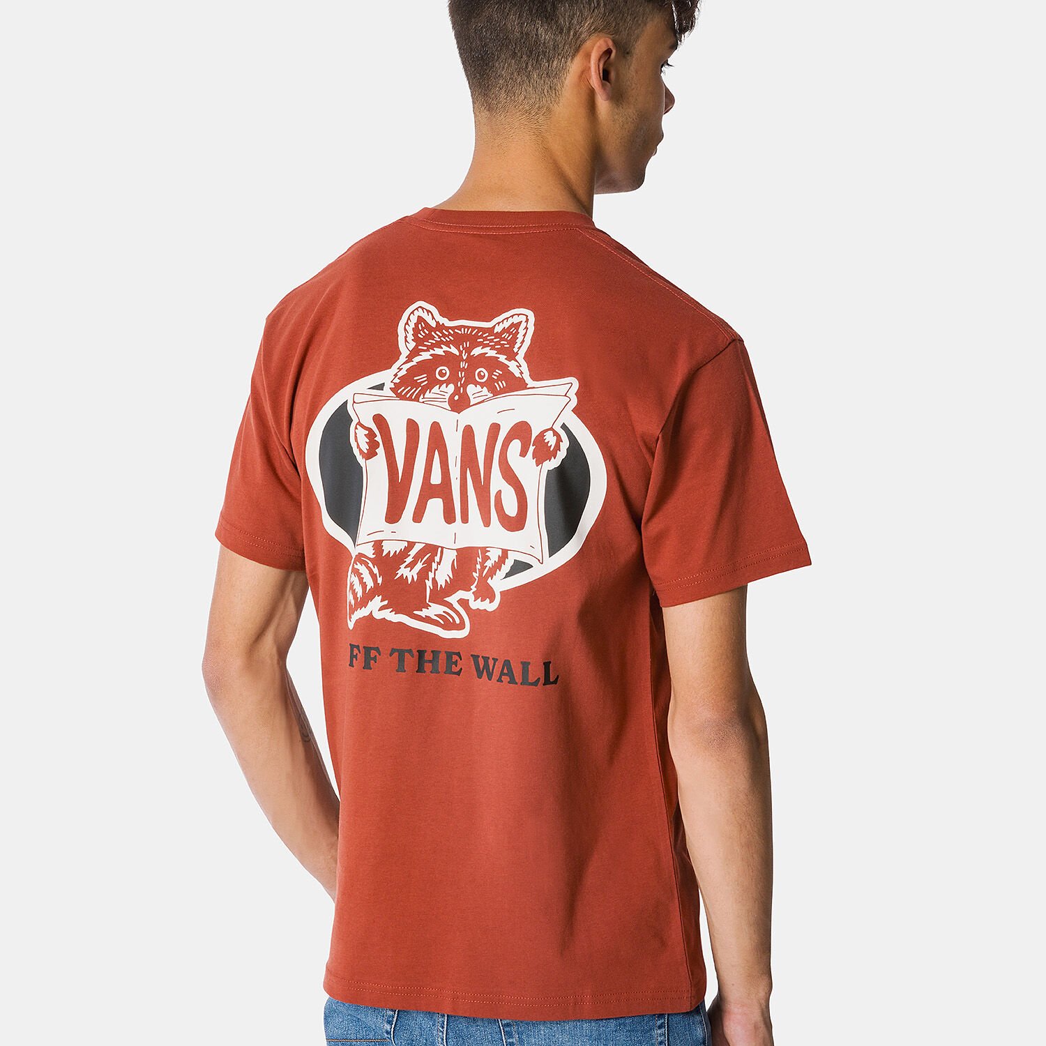 Magliette vans uomo rosse shop