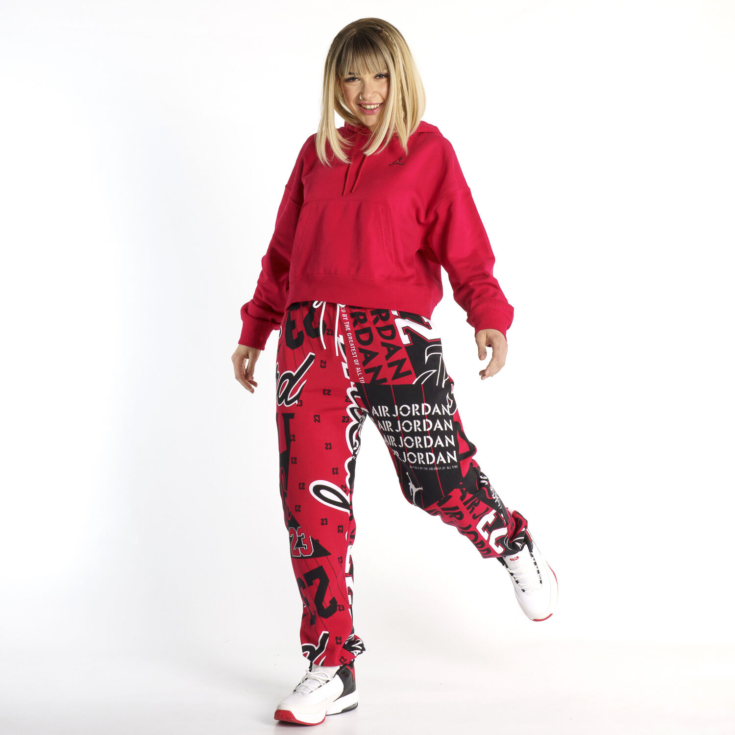 Pantaloni Jordan Fleece All Over Printed