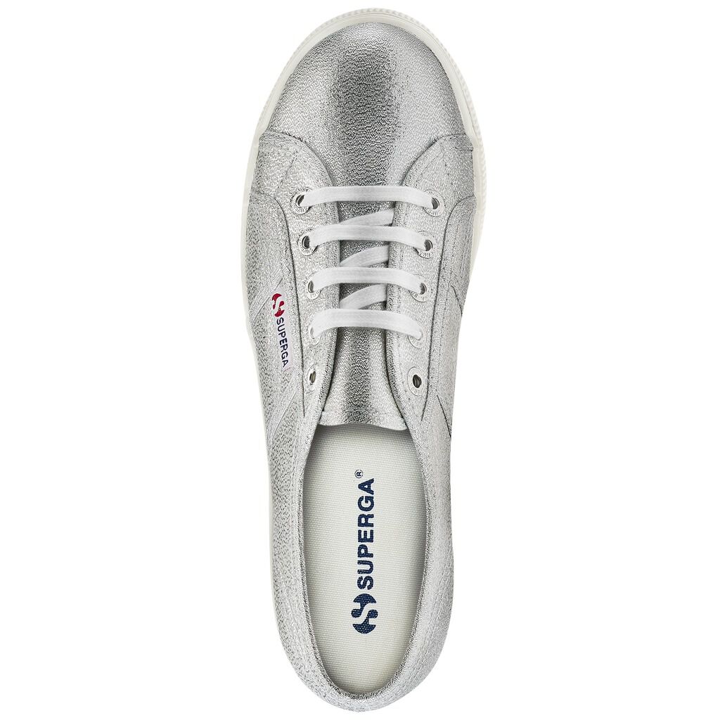 Scarpe Superga 2790 LAMEW argento AW LAB