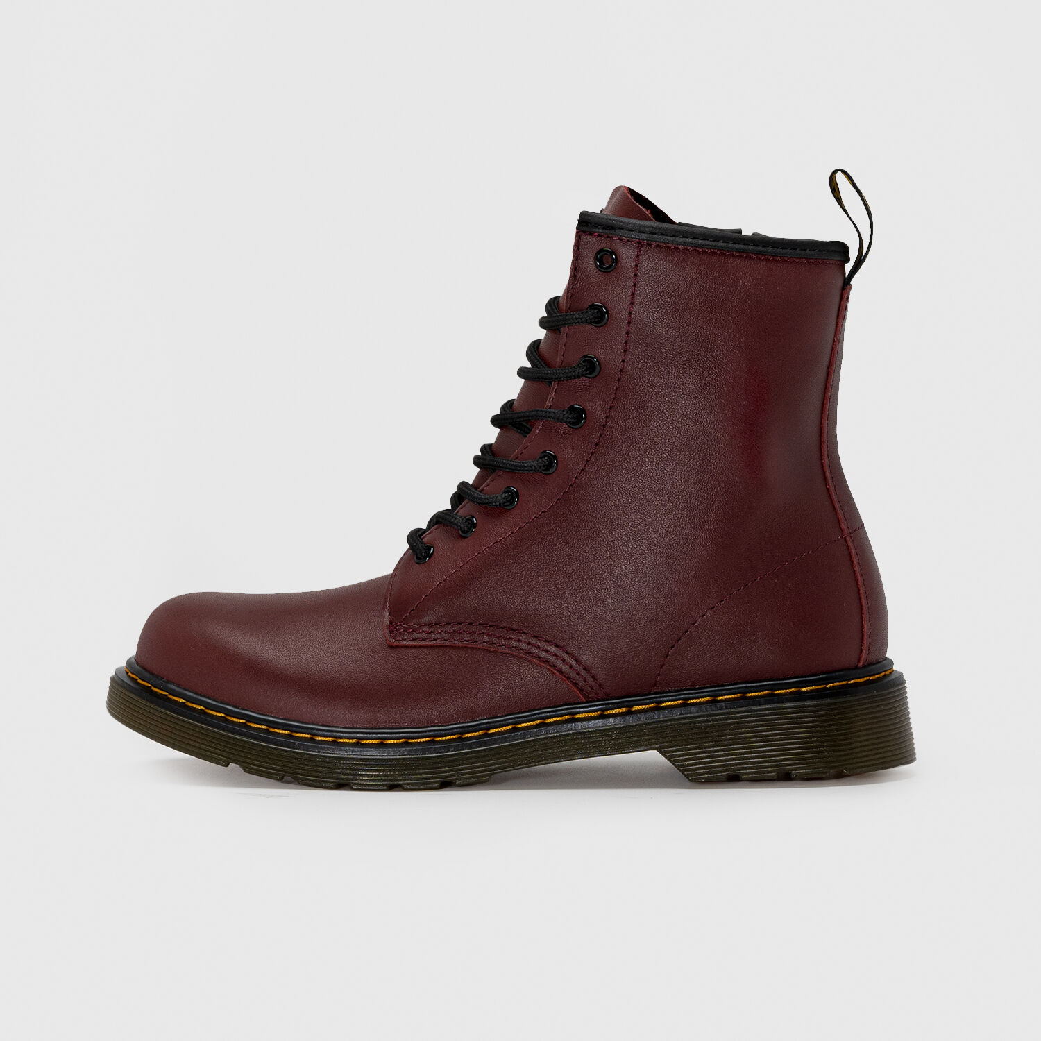 Dr. Martens 1460 bordeaux nere e gialle AW LAB