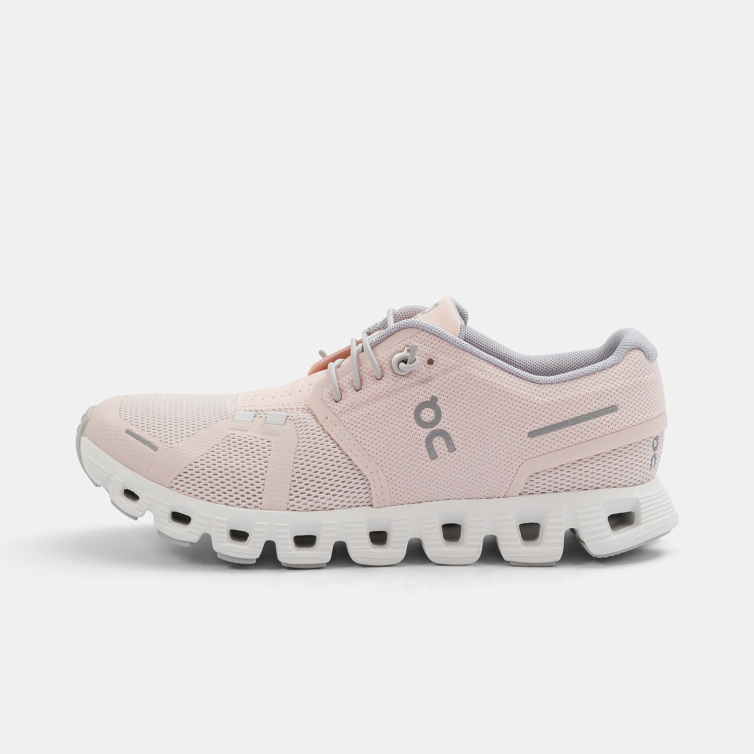 On Cloud 5 rosa bianche e grigie AW LAB
