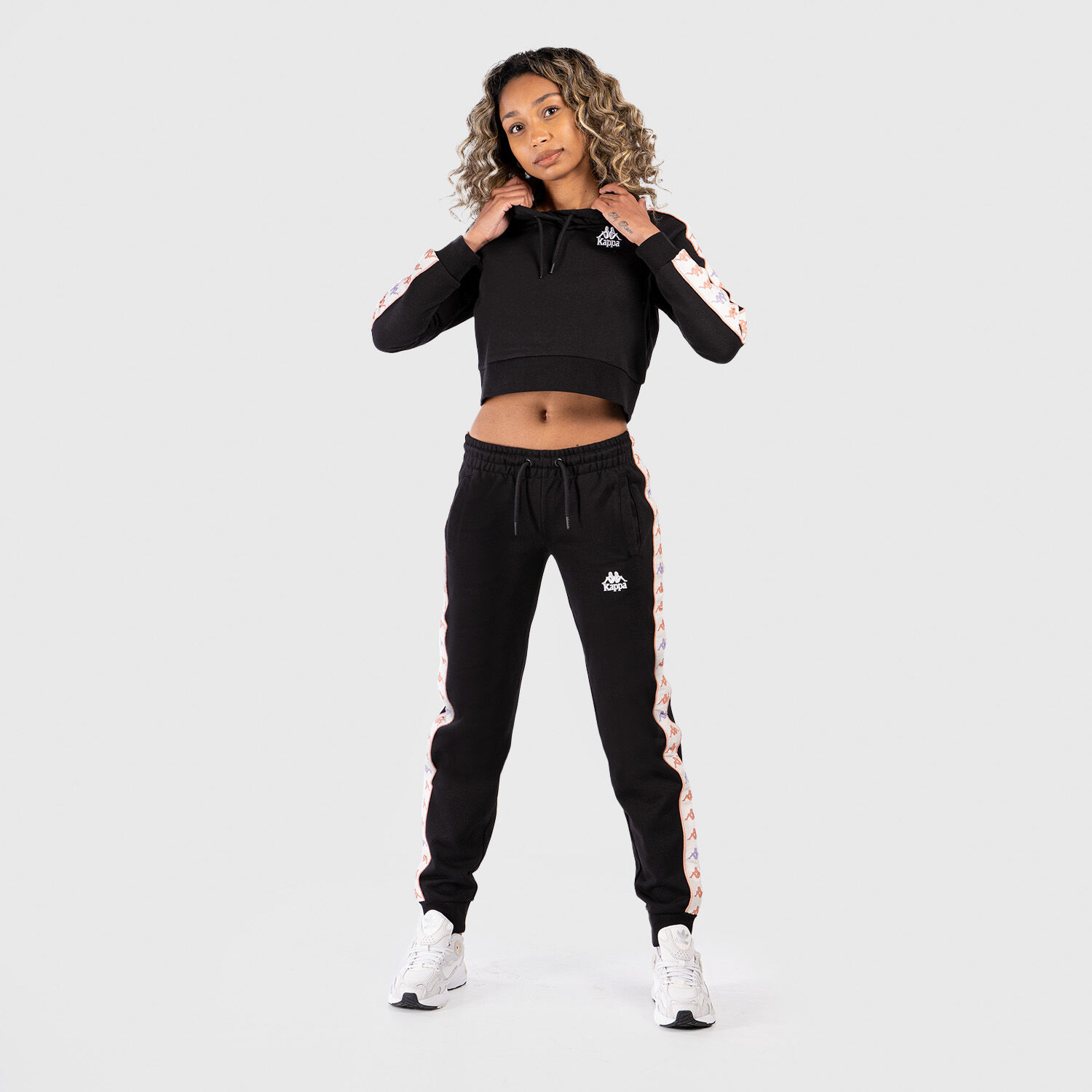 Felpa kappa 222 bianca sales