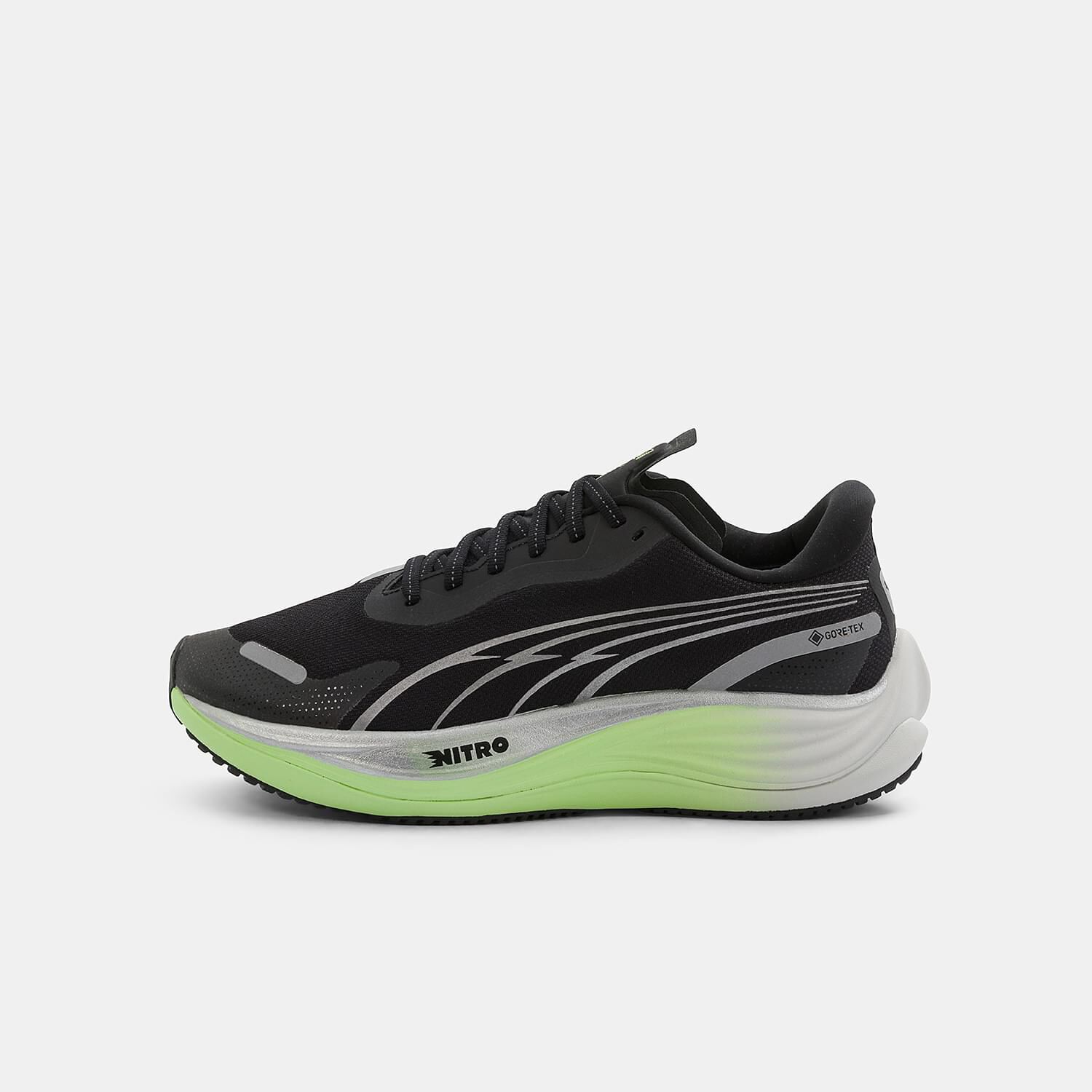 Puma Velocity NITRO 3 GTX nere bianche e verdi AW LAB