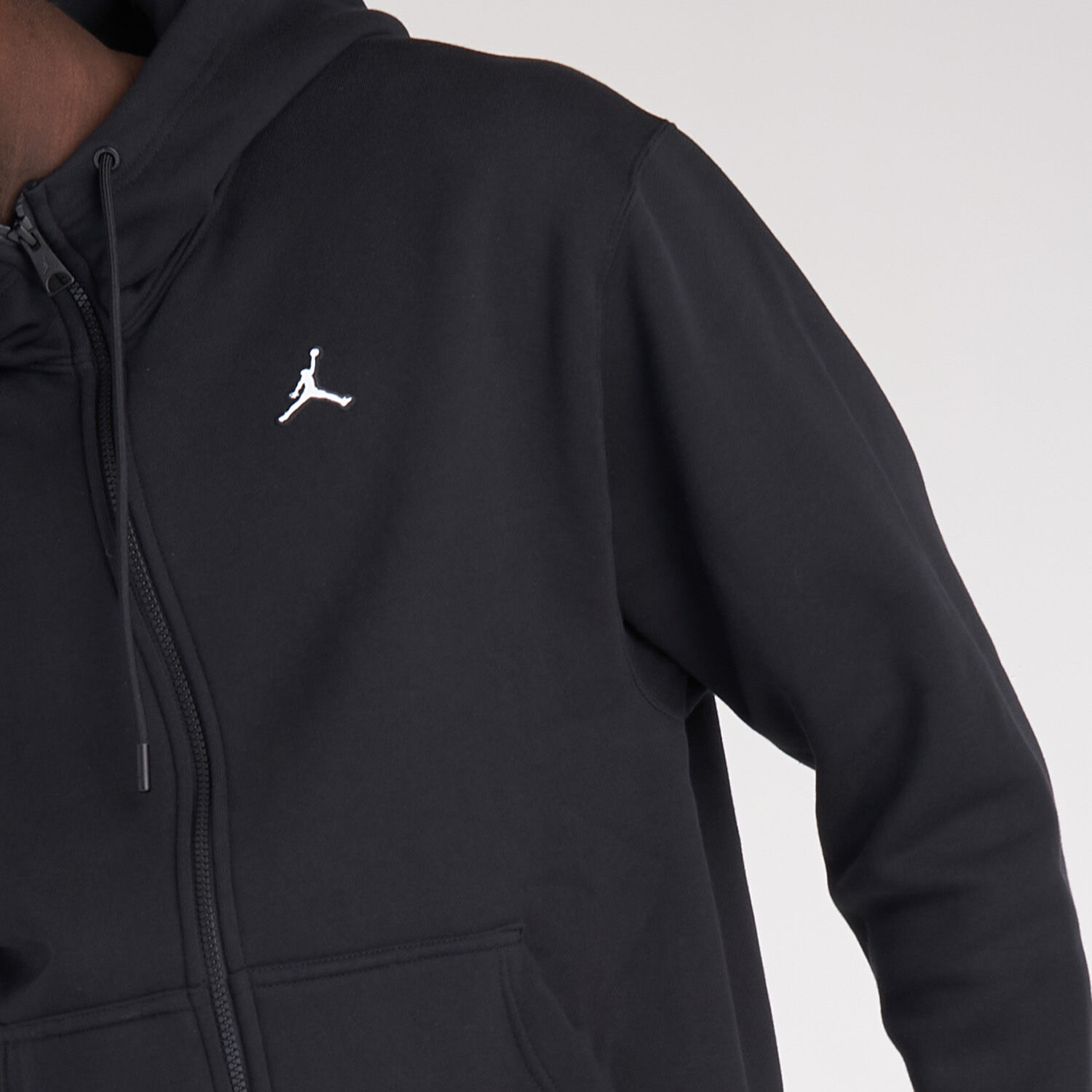 Felpa jordan bianca cheap con cappuccio