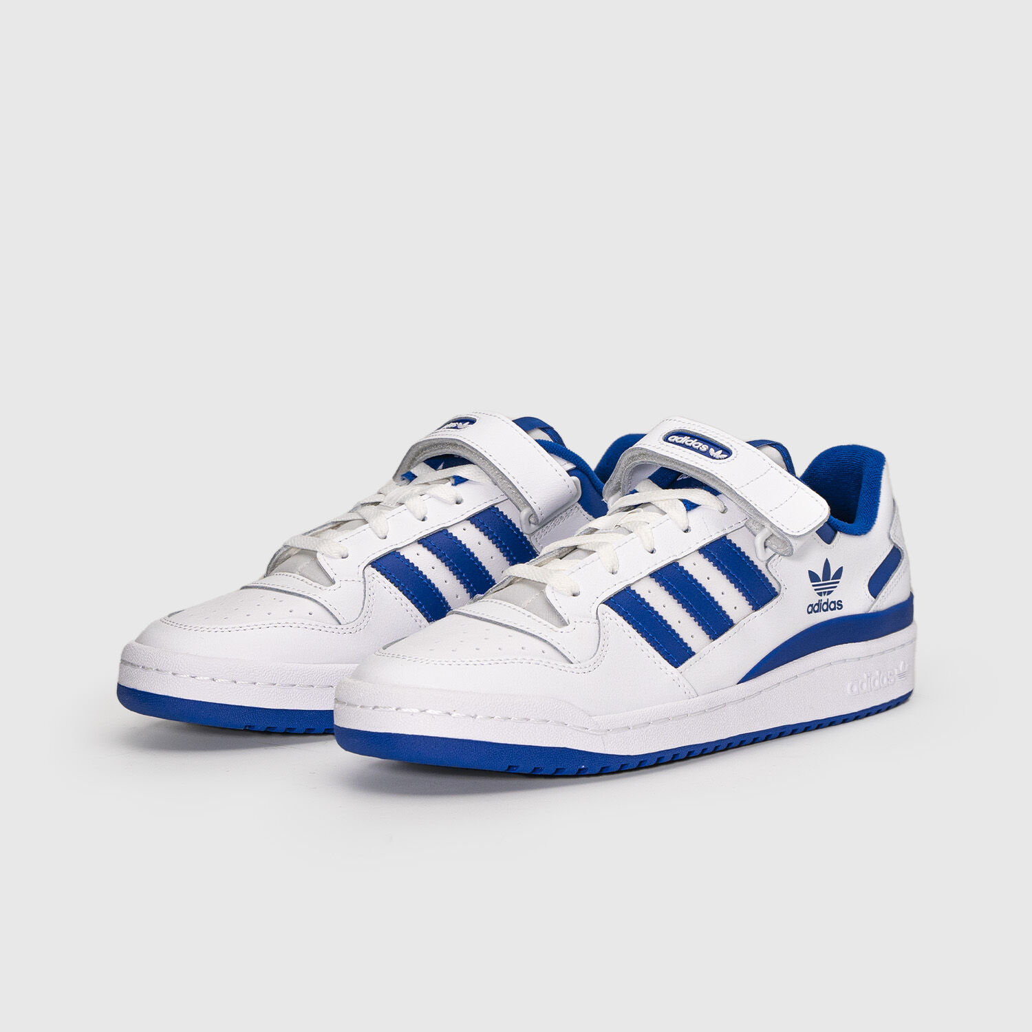 adidas Forum Low bianche e azzurre AW LAB