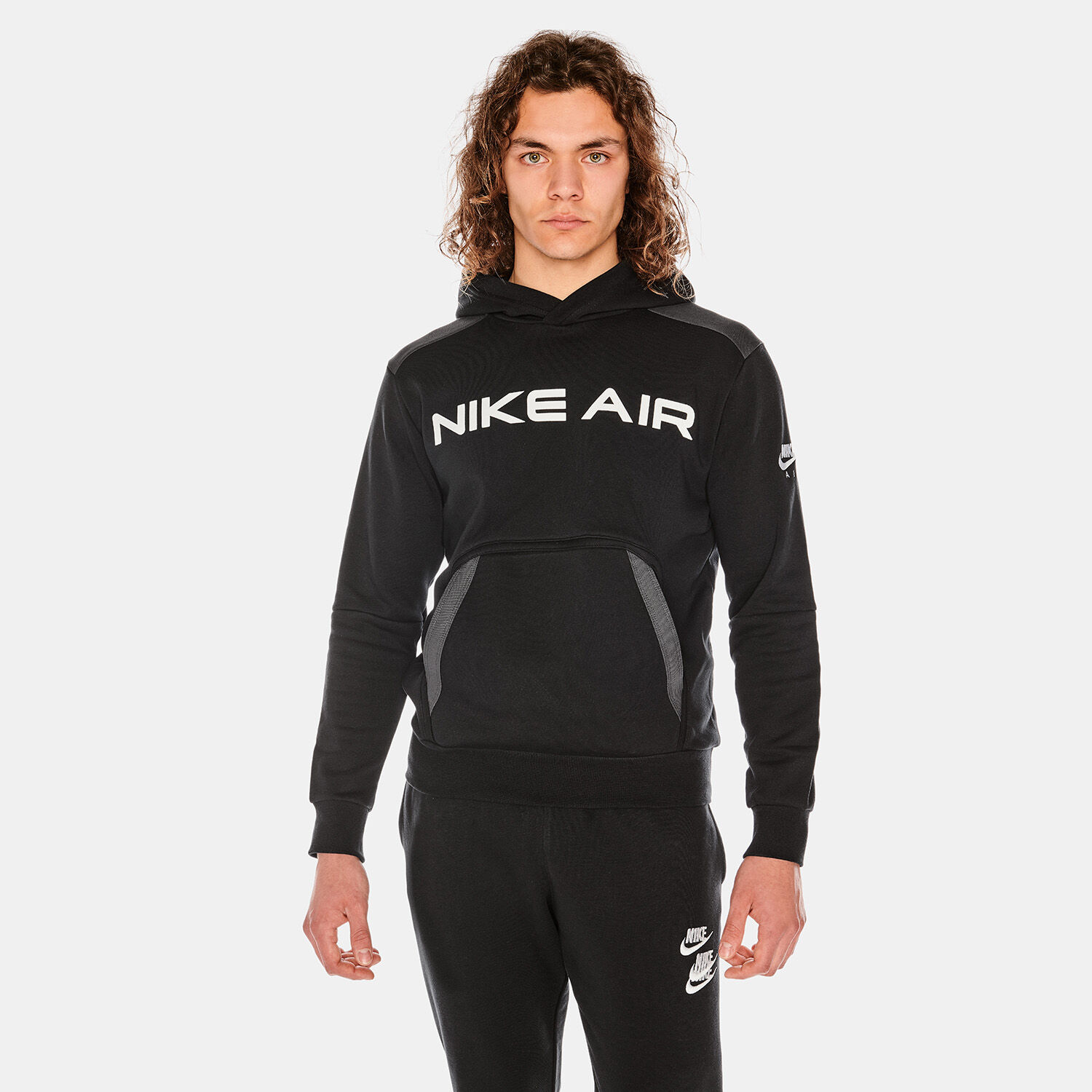 FELPA NIKE NSW AIR NERO AW LAB