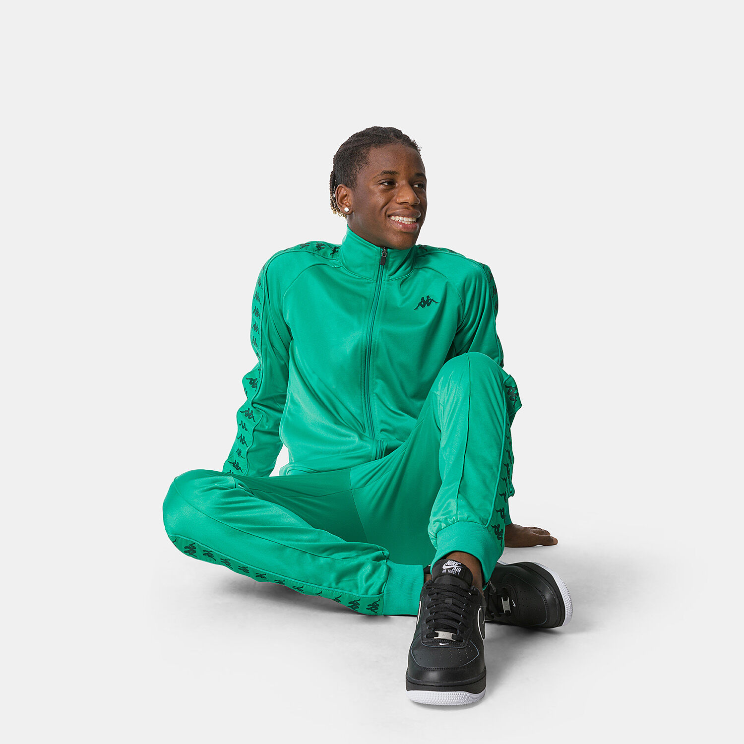 Felpa kappa 222 verde online
