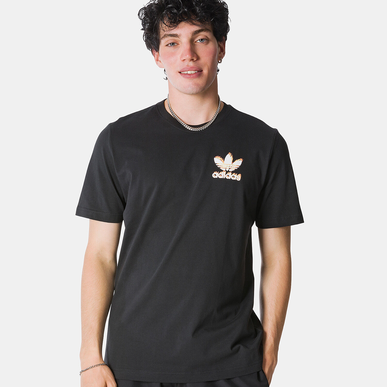 Maglietta nera adidas outlet