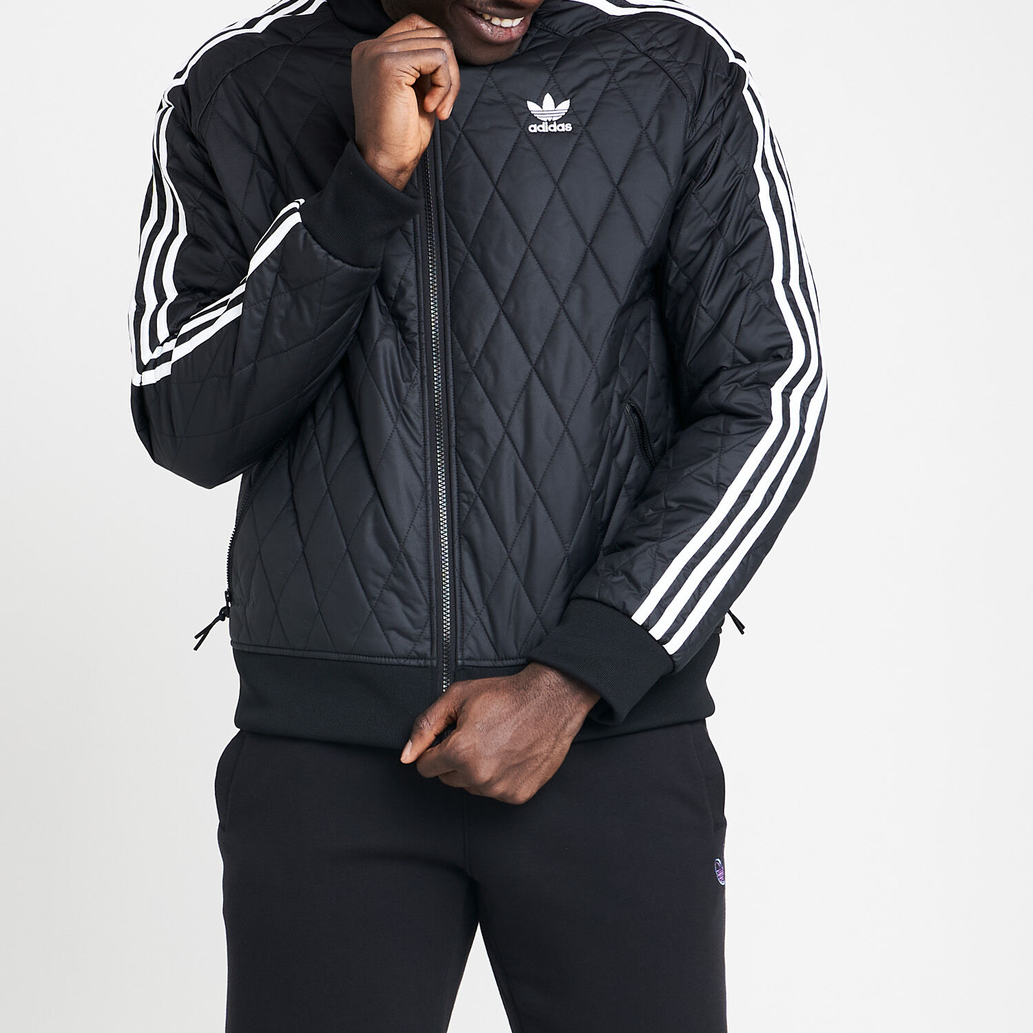 Adidas giacca sst quilted best sale