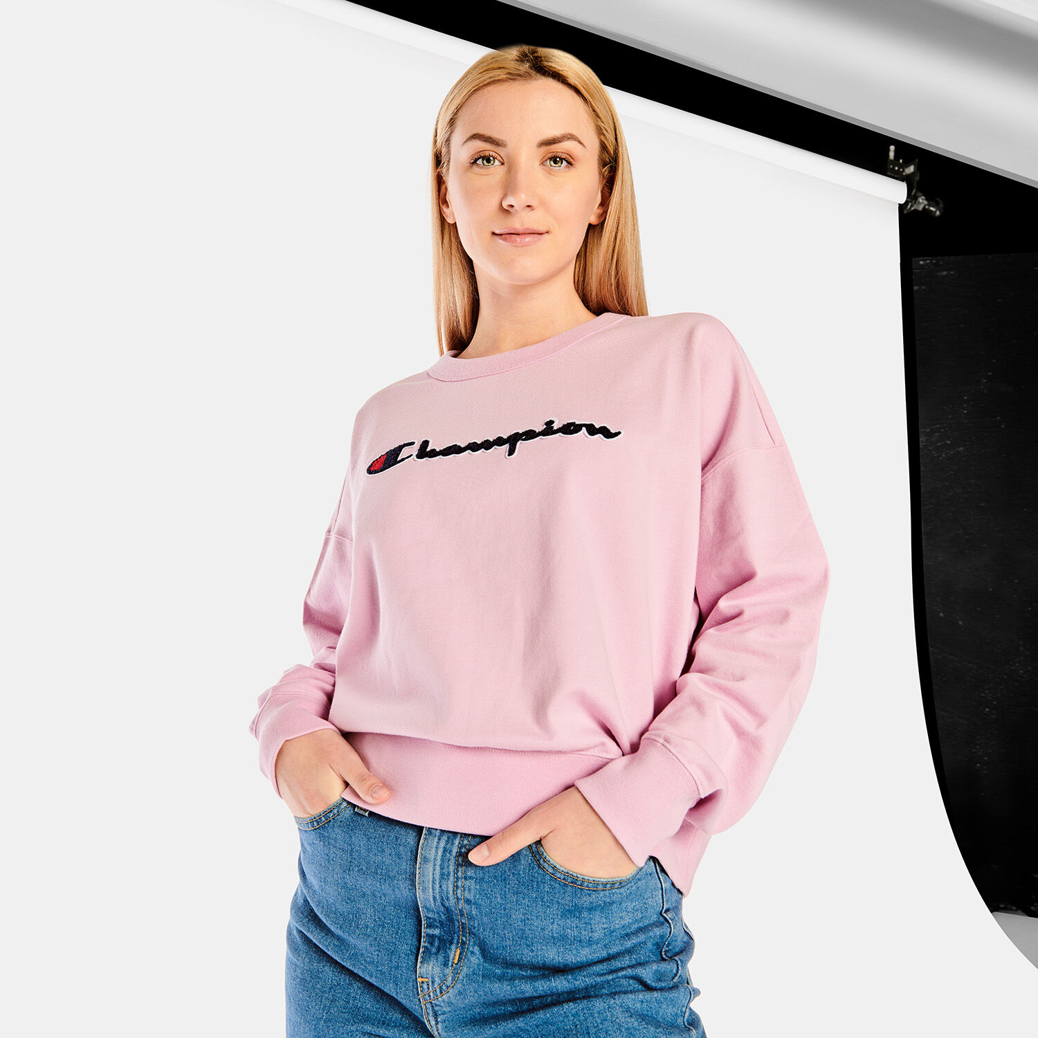 Champion sweater mint and rose cheap