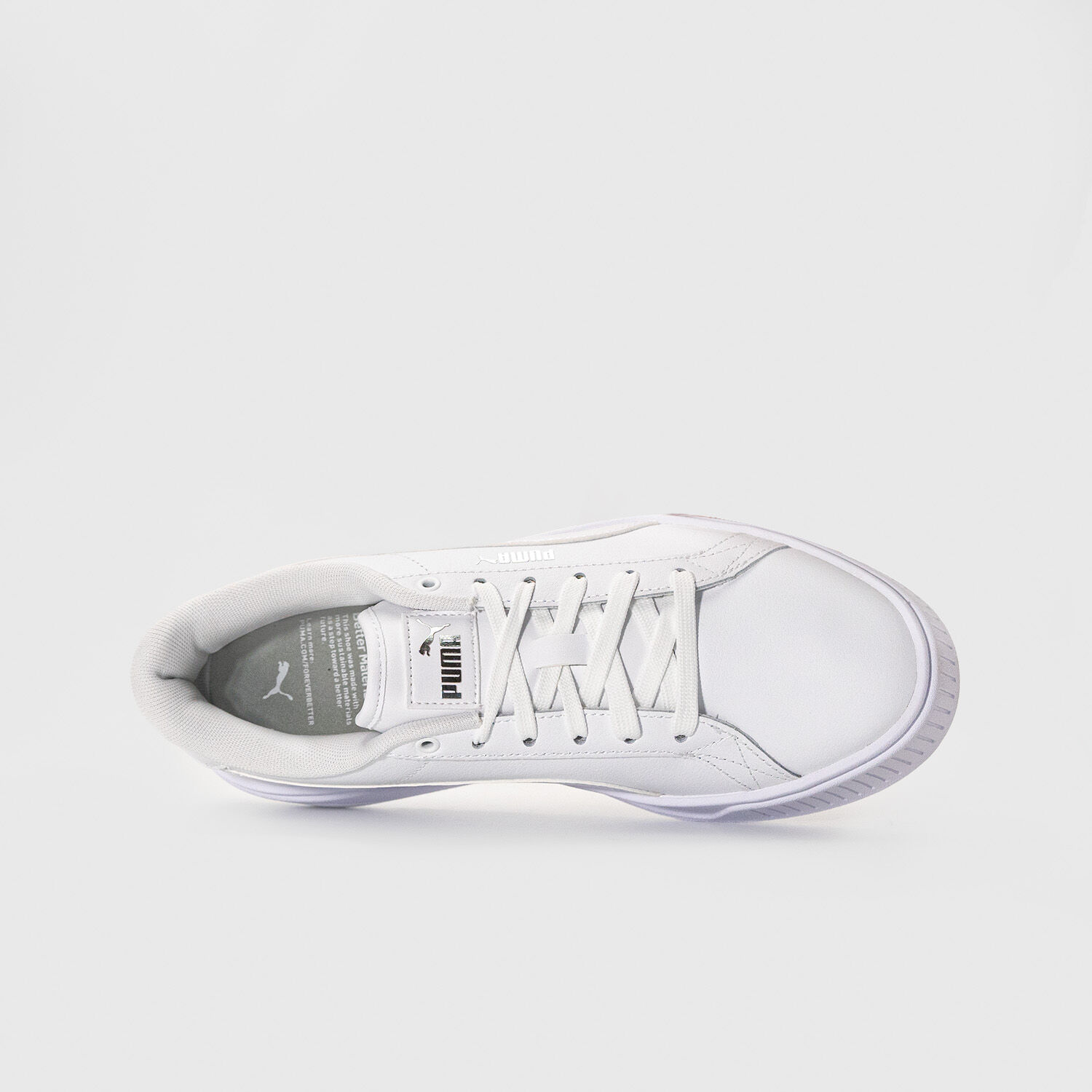Puma Karmen L Jr bianche e argento AW LAB