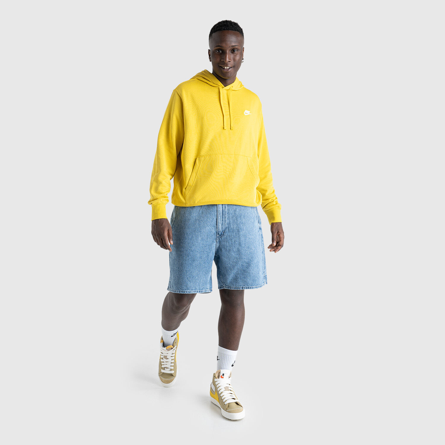 Felpa gialla nike shop