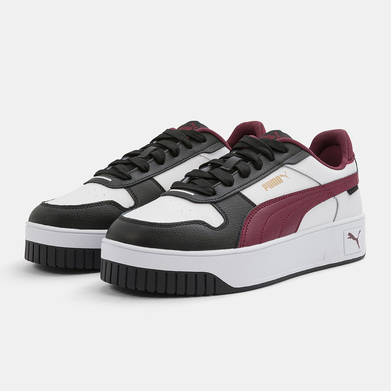 Puma nere suola bianca discount