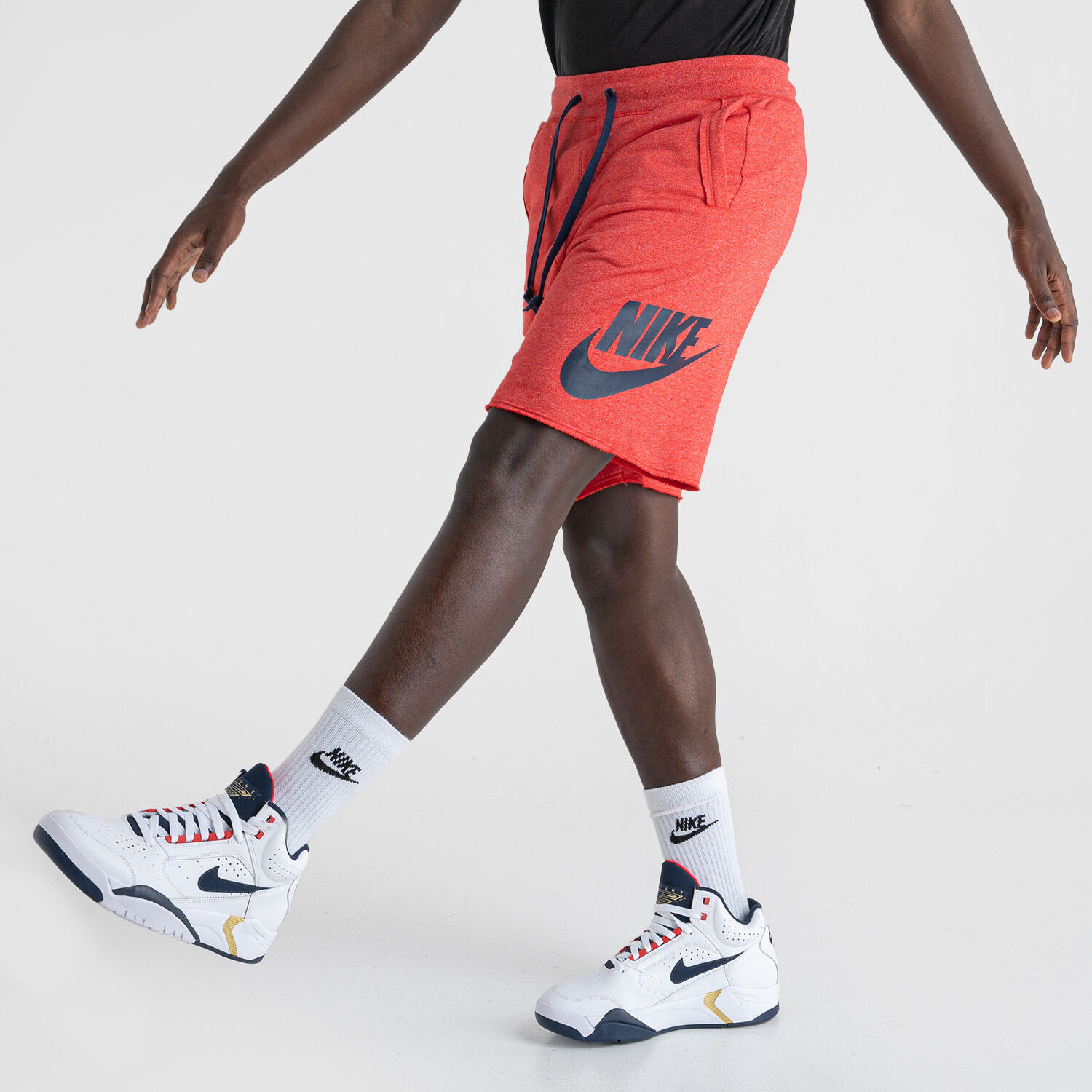Pantaloncini nike rosso hot sale