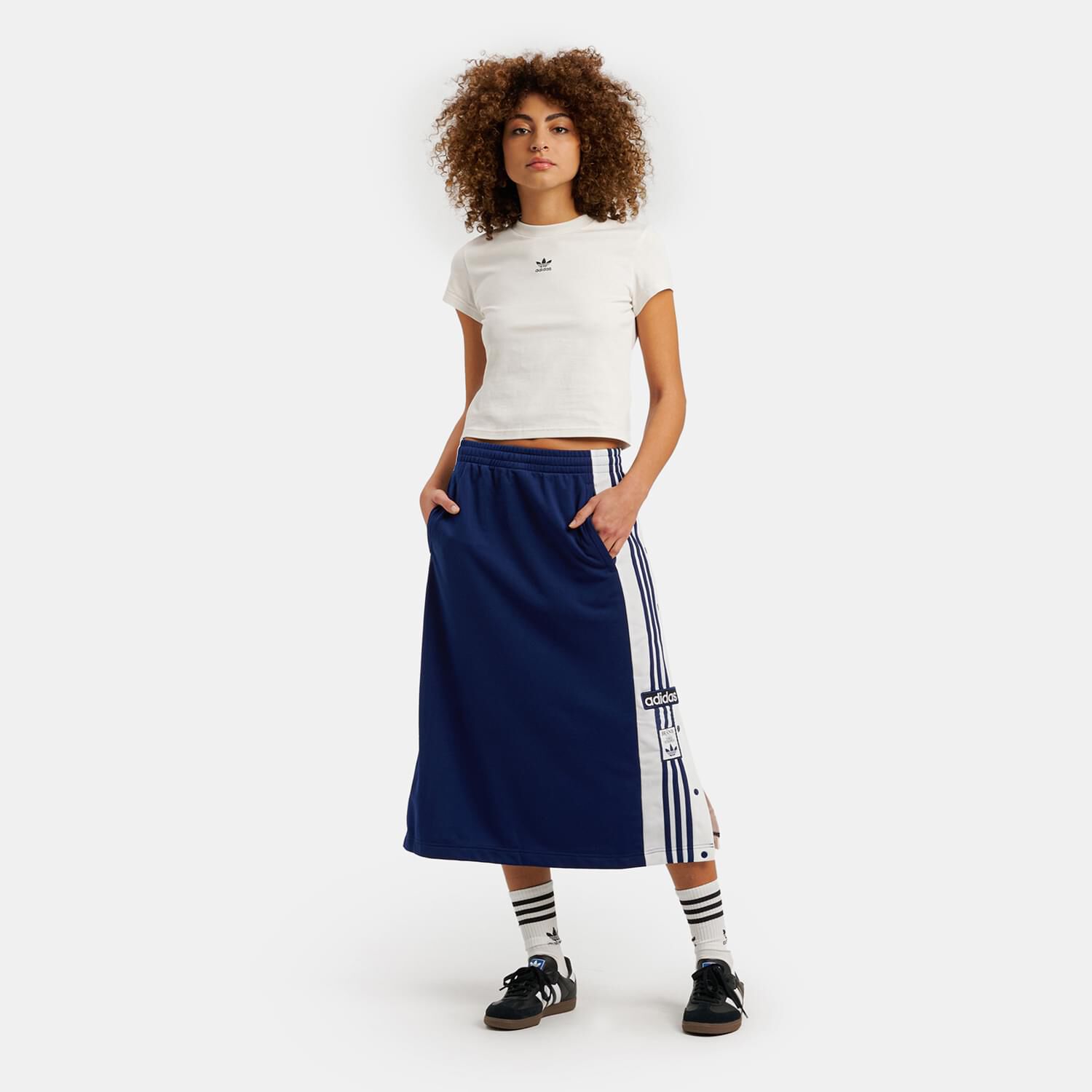 Gonna adidas adibreak blu AW LAB