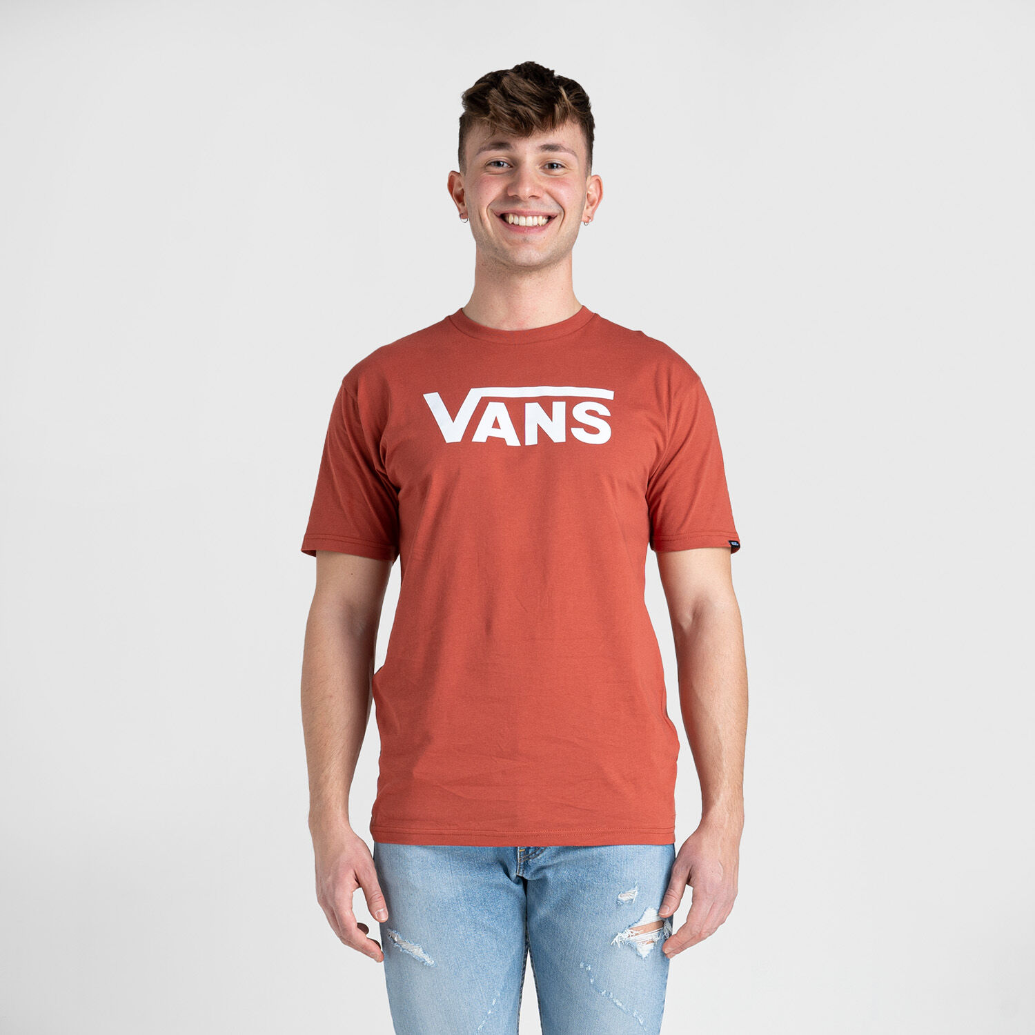 Magliette vans uomo arancione new arrivals