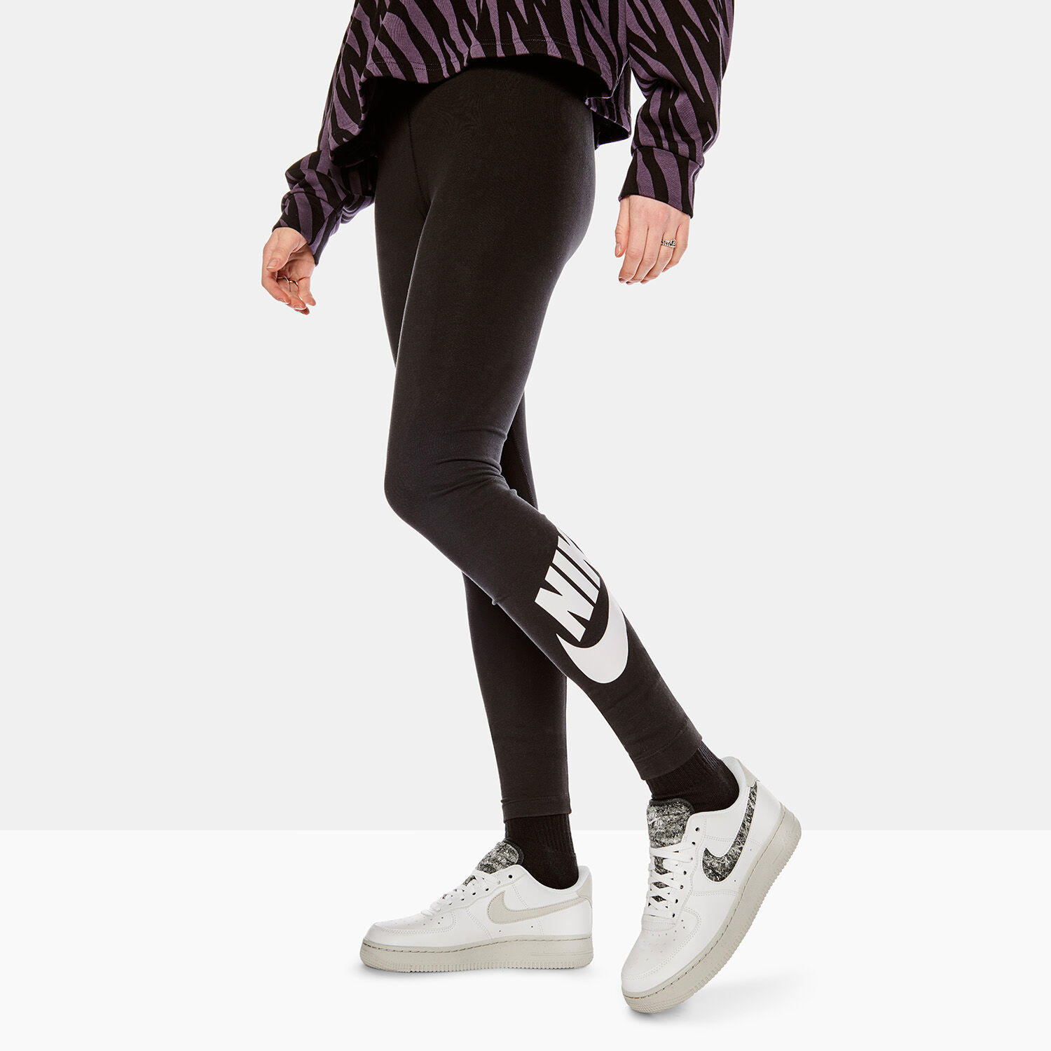 Nike air force 1 07 se w scarpa bianco nero sales