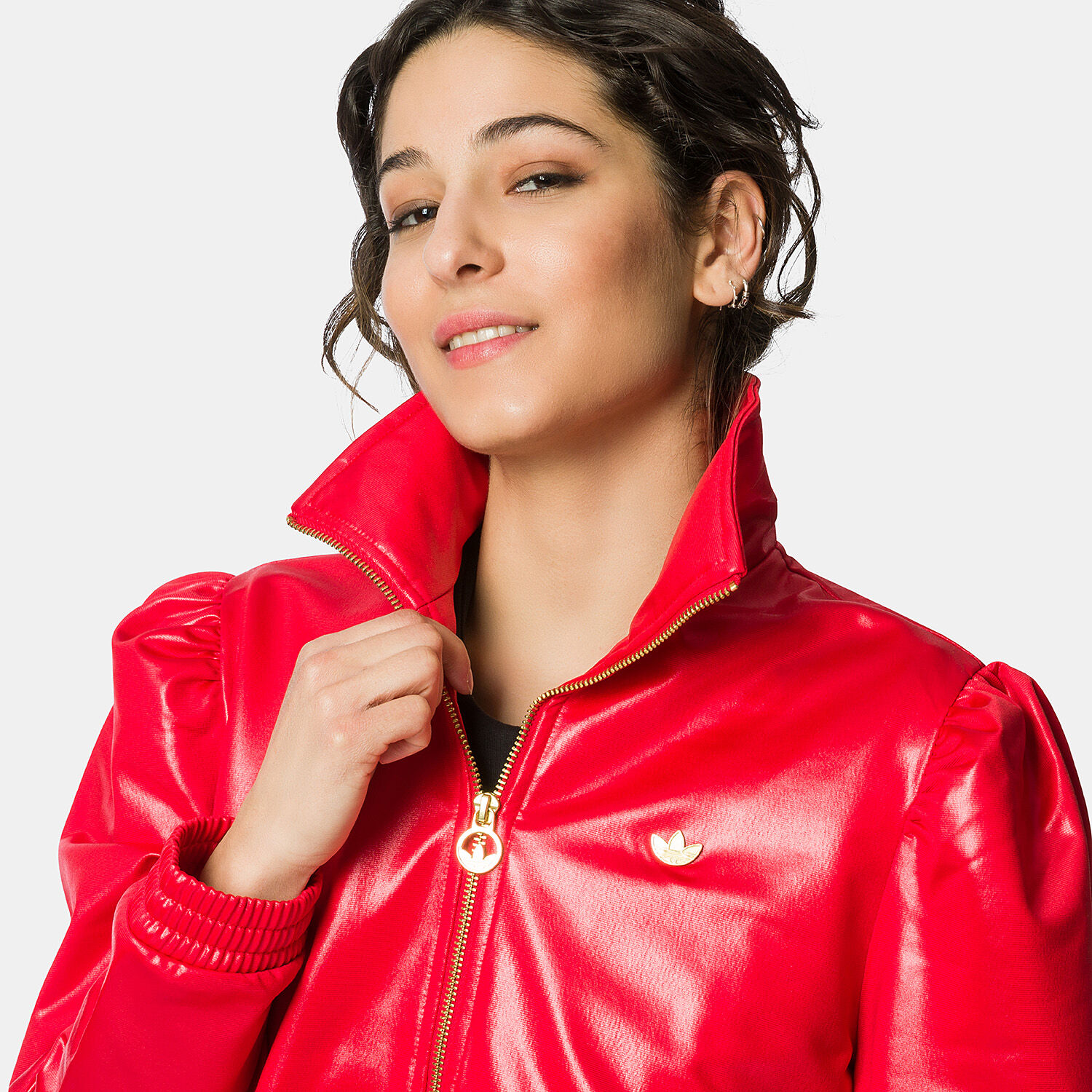 Felpa con zip adidas Track Jacket Chile Firebird rossa AW LAB