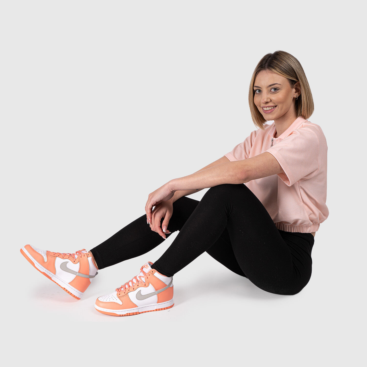 Nike dunk alte donna rosa 2025