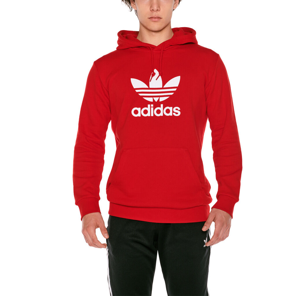 Felpa adidas clearance rossa
